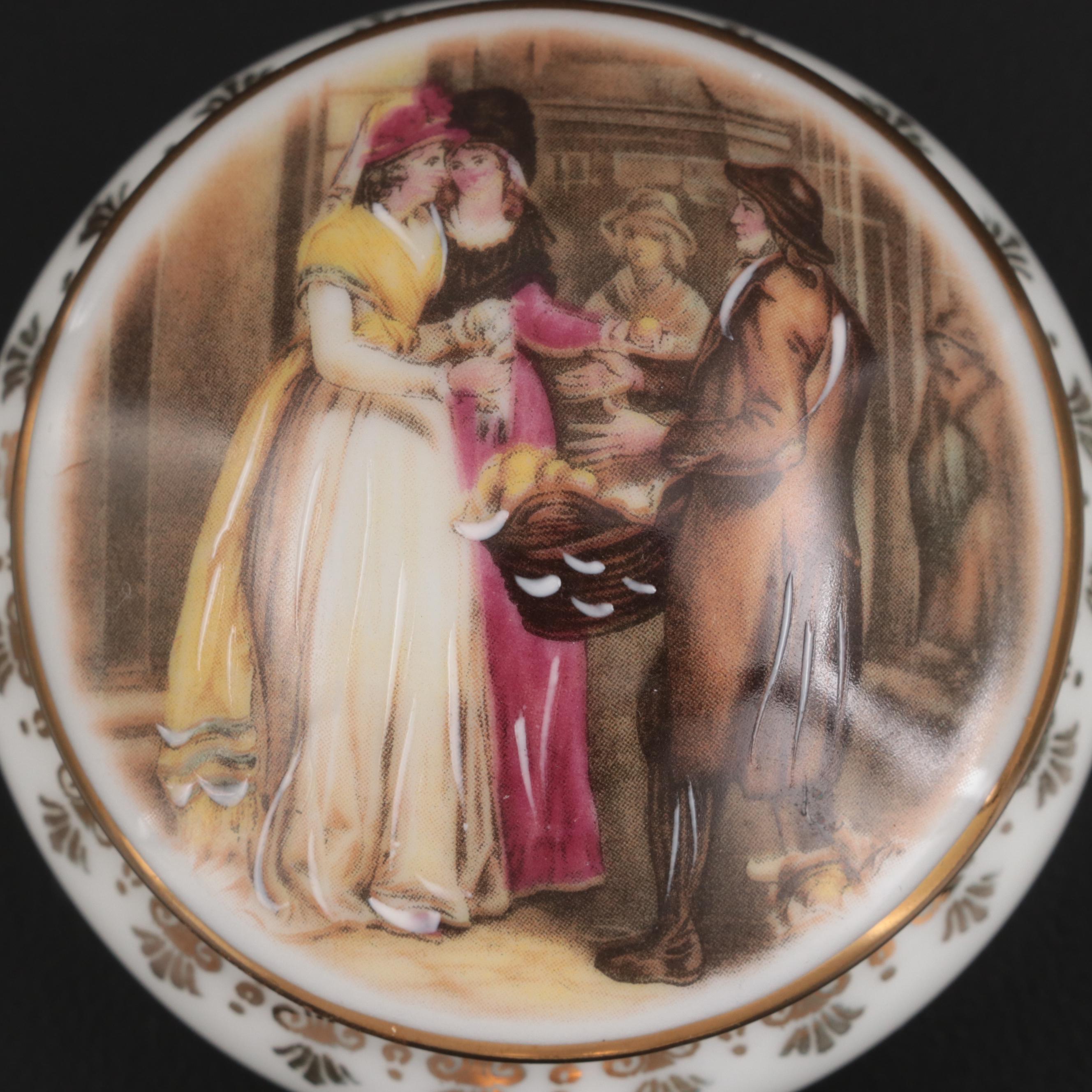 Le Roy Limoges Porcelain Box