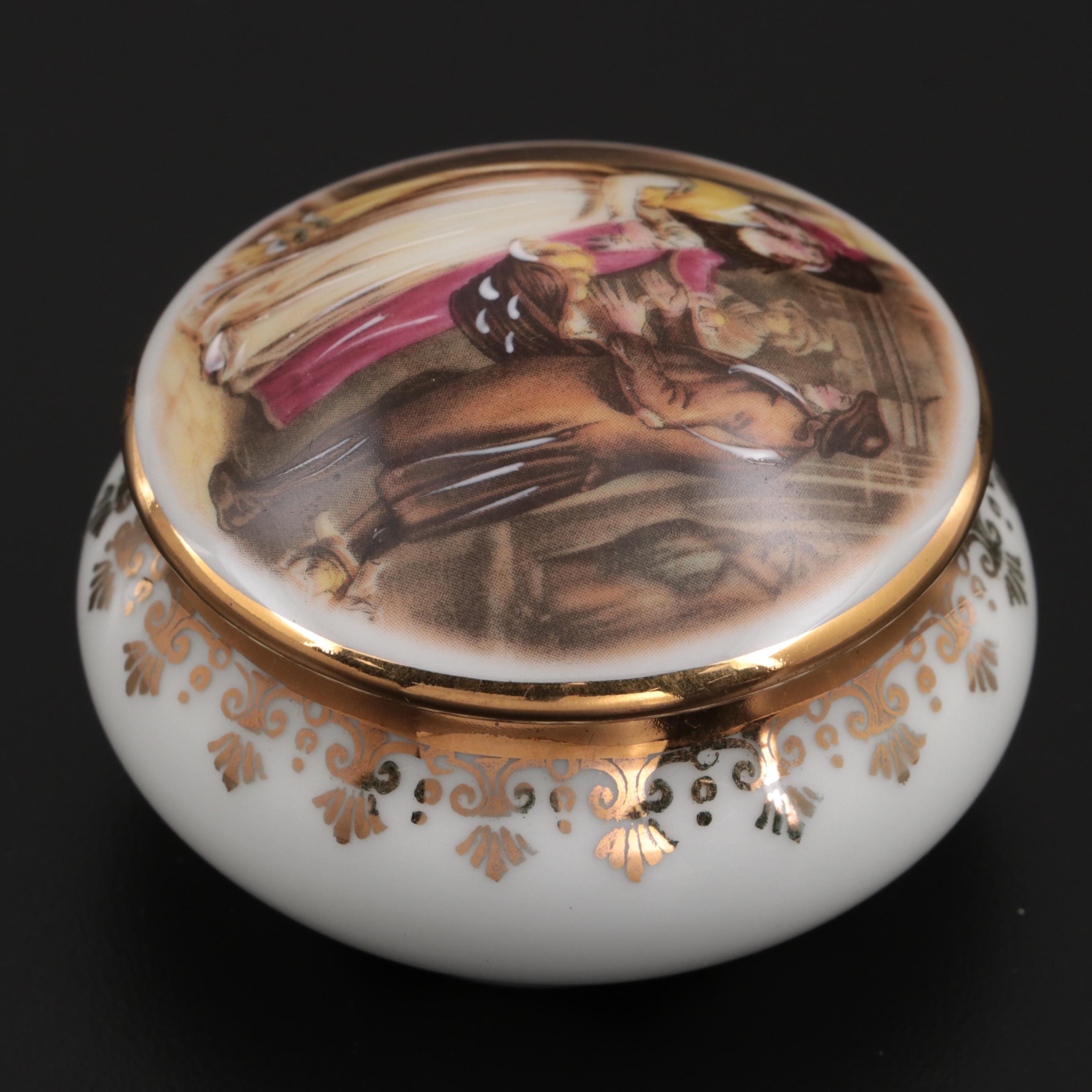 Le Roy Limoges Porcelain Box