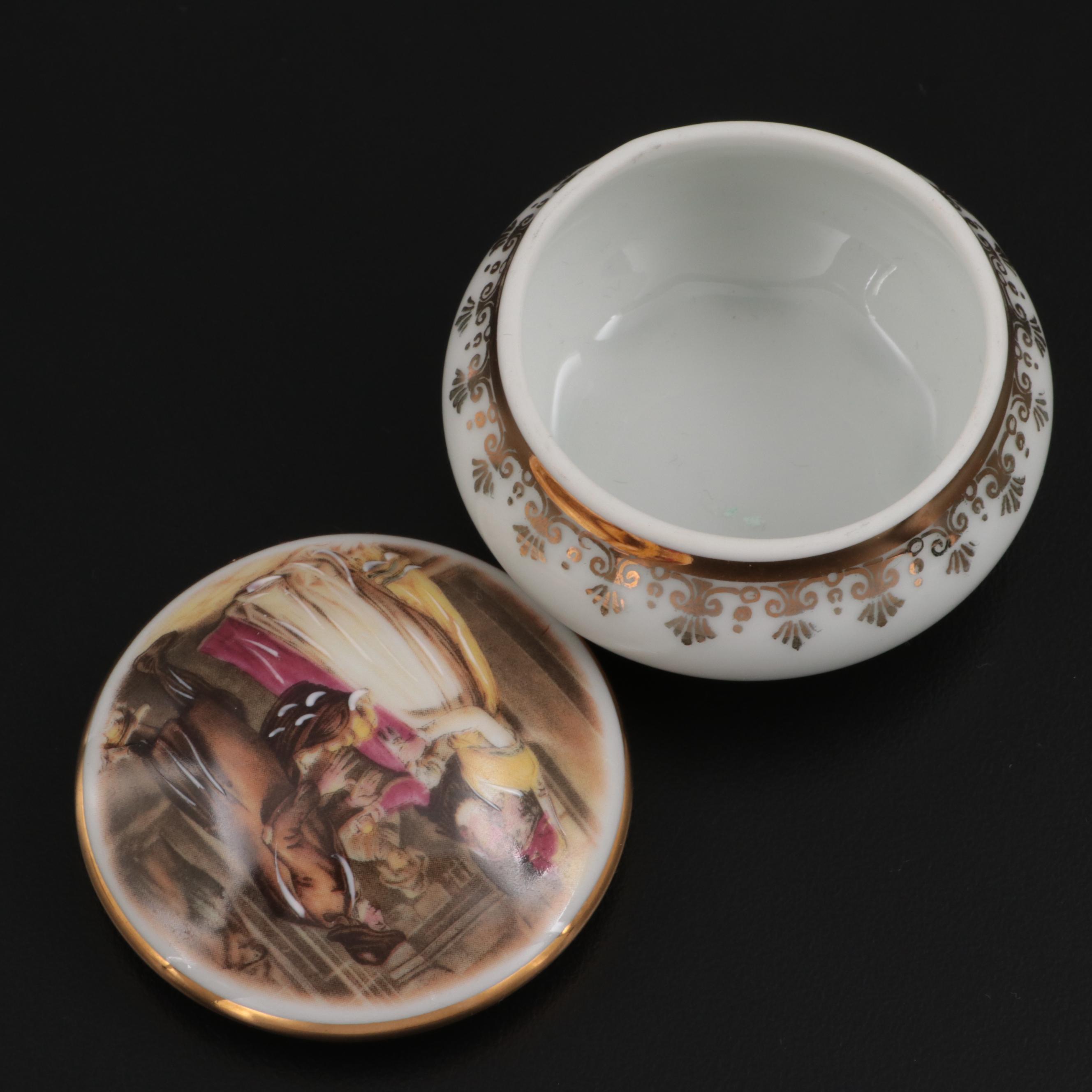 Le Roy Limoges Porcelain Box