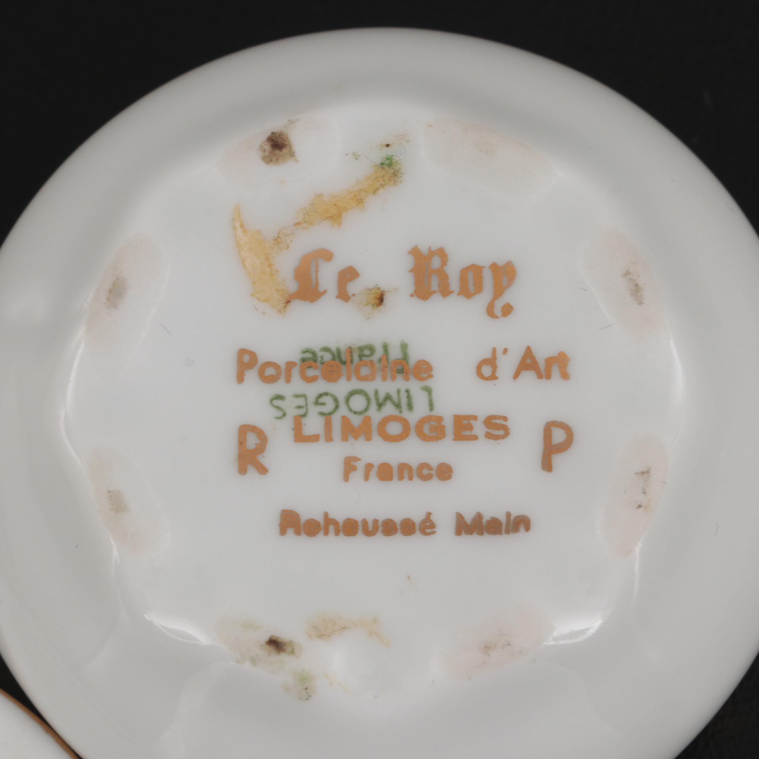 Le Roy Limoges Porcelain Box