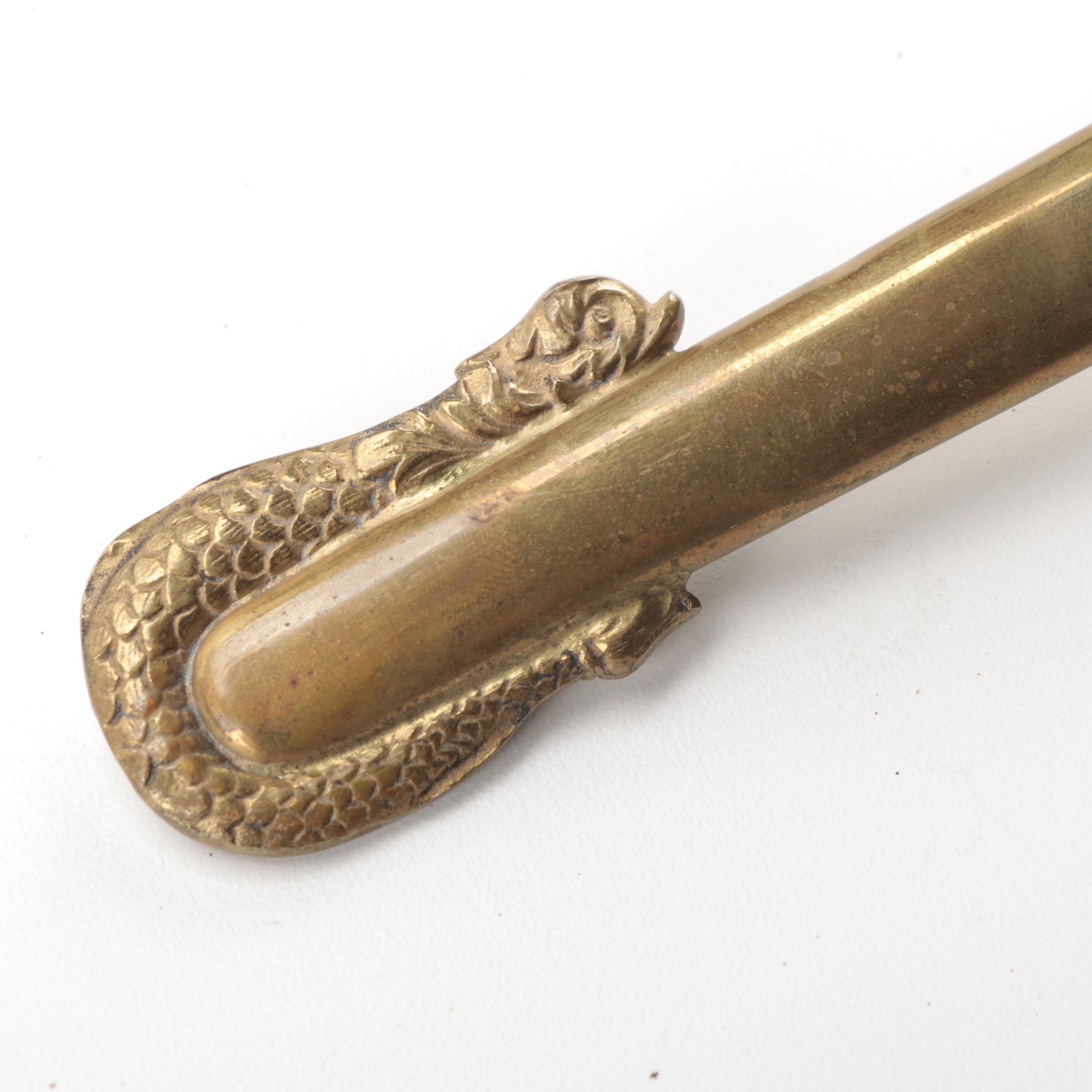 Navy Officers Sword with Oak Presentation Plaque