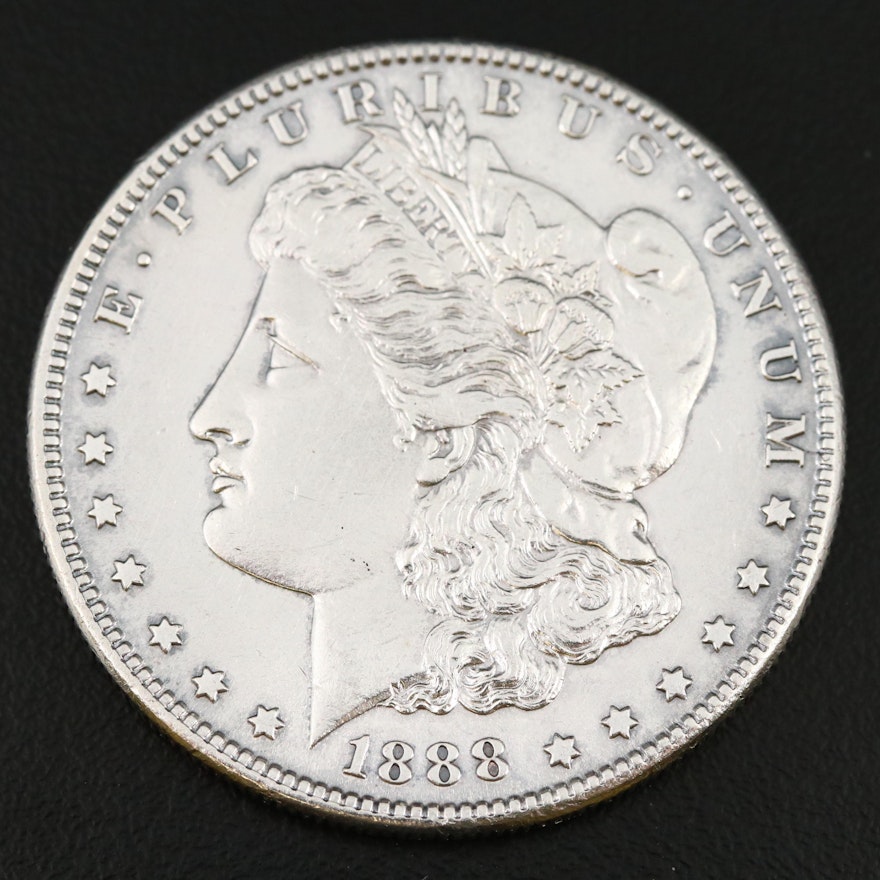 Key Date Low Mintage 1888-S Morgan Silver Dollar