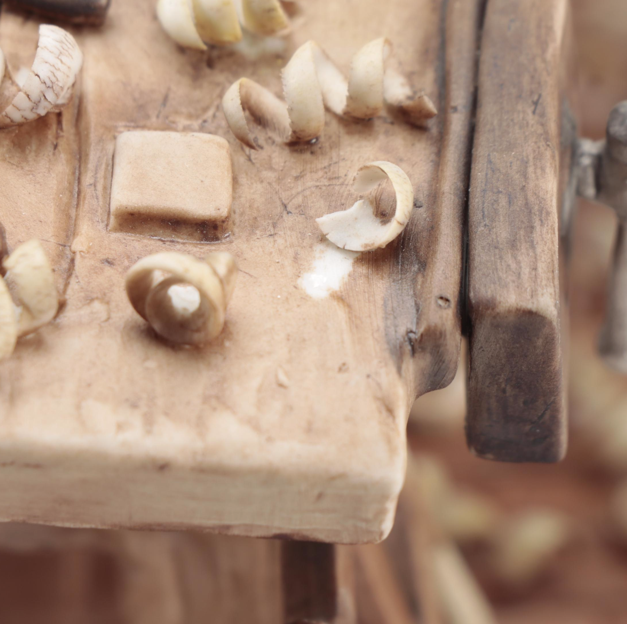 Mario Alparone for Capodimonte Pinocchio and Geppetto Porcelain Figurine