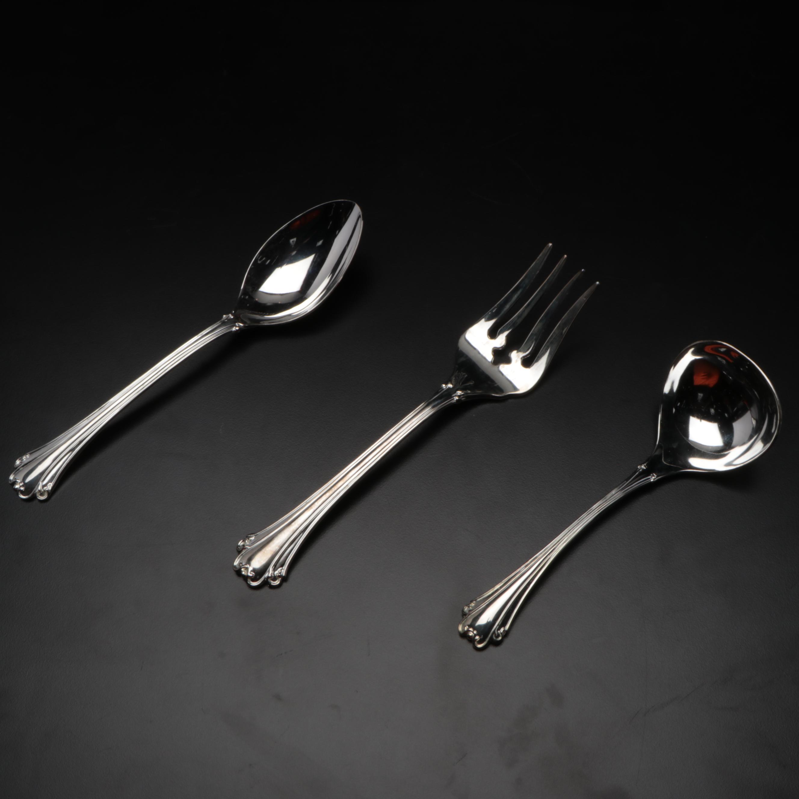 F. B. Rogers Silver Co. "Park Manor" Silver Plate Flatware, Late 20th Century