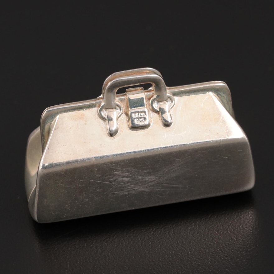 Petri Firenze for Tiffany & Co. Sterling Silver Doctor's Bag Pill Box