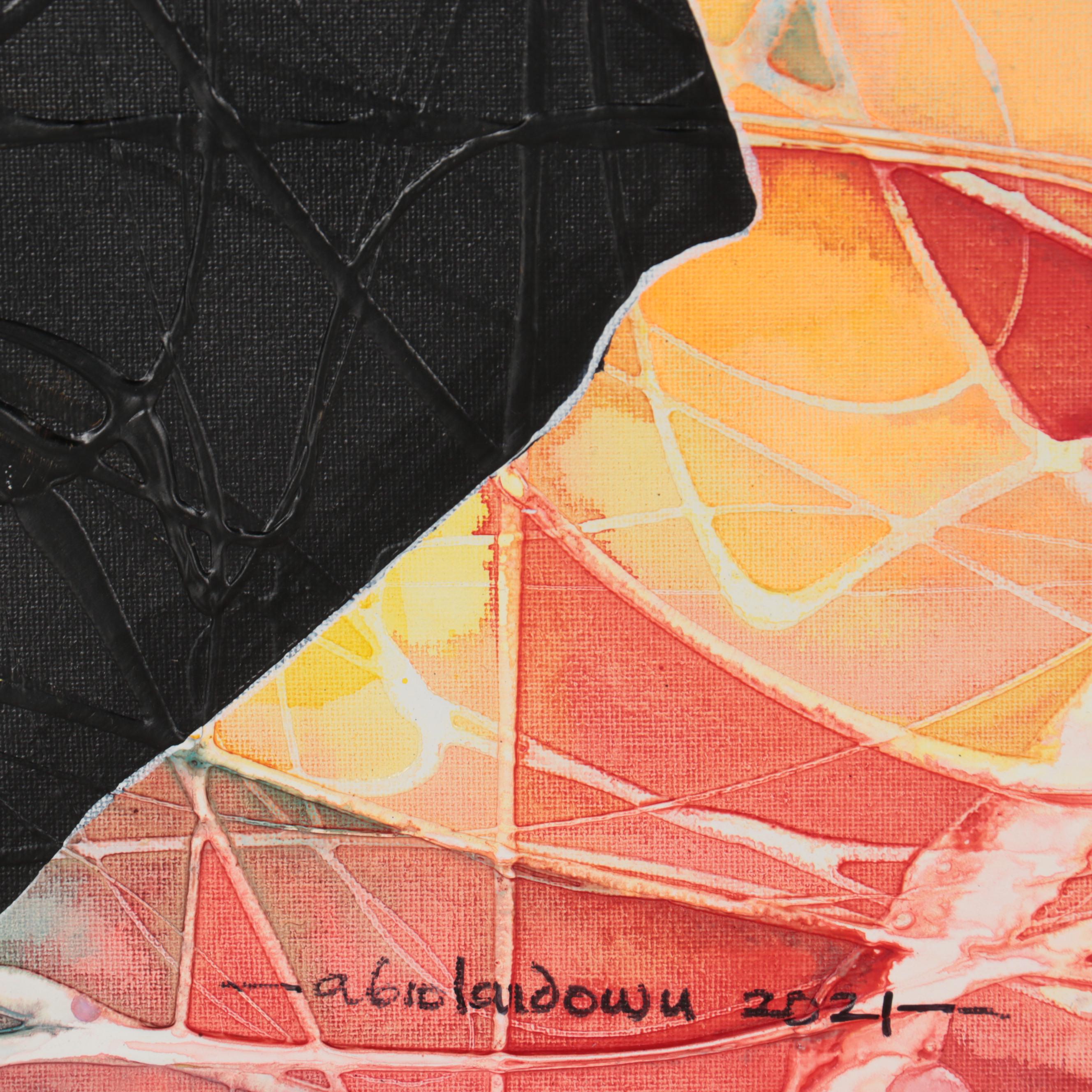 Abiola Idowu Mixed Media Painting "SoulFul"