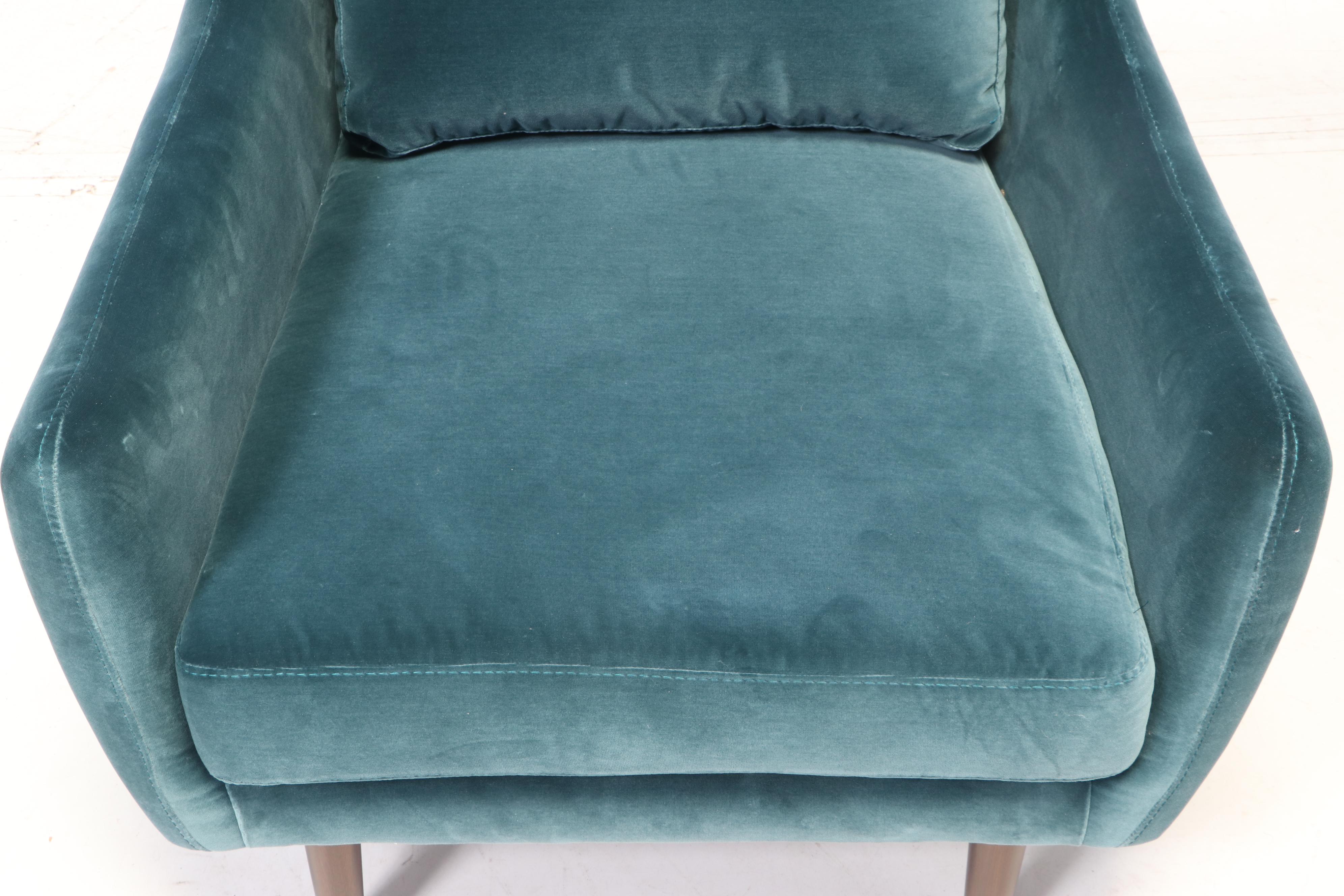 Article "Matrix Pacific Blue" Modernist Style Lounge Chair