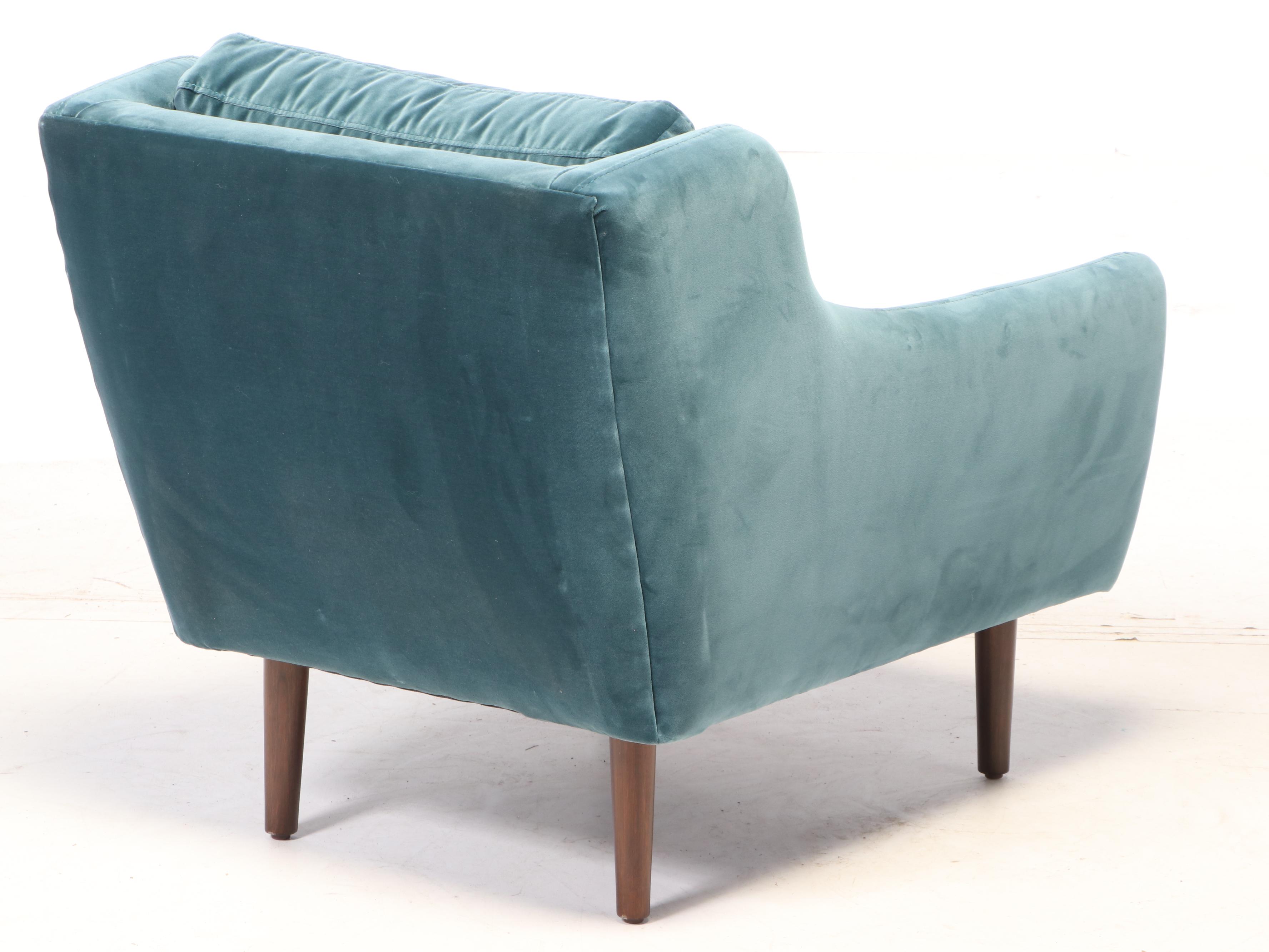 Article "Matrix Pacific Blue" Modernist Style Lounge Chair