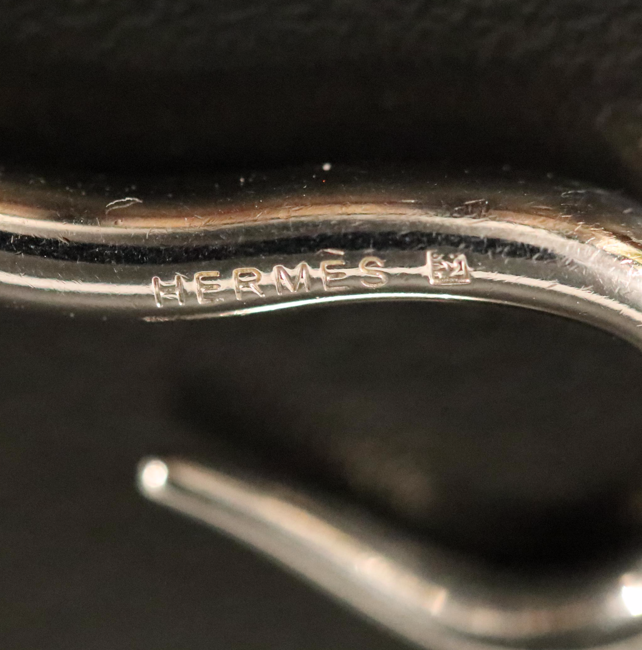 Hermès Jumbo Double Tour Leather Bracelet