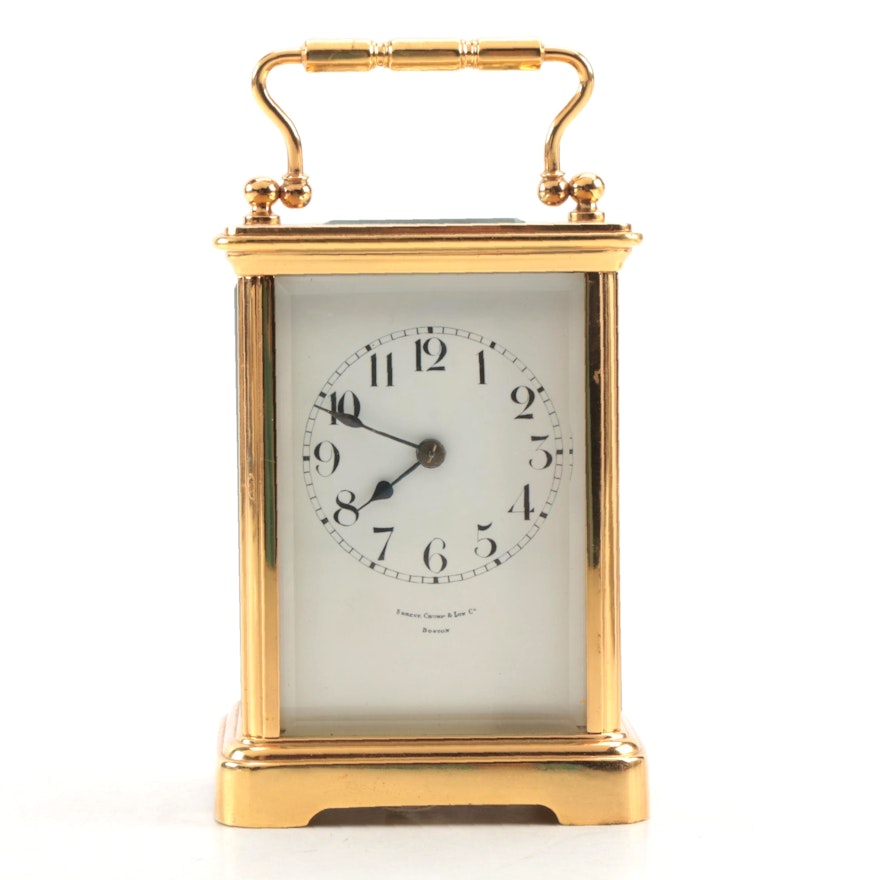 Shreve, Crump, and Low Co. Desk Clock, 20th Century