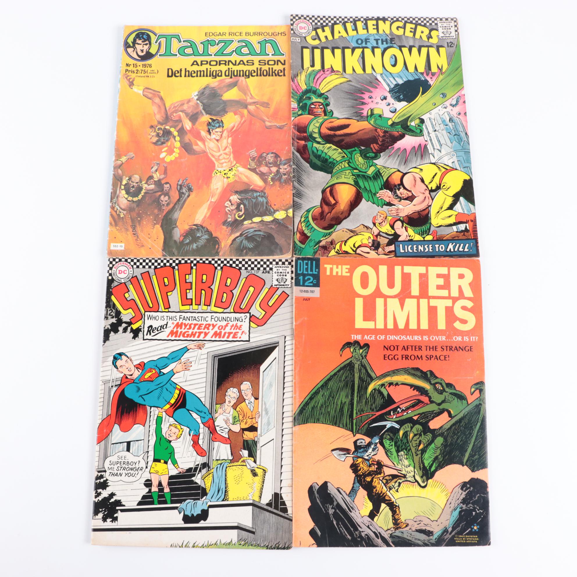 "Wonder Woman", "Action Comics", "Superboy" and More Comic Books