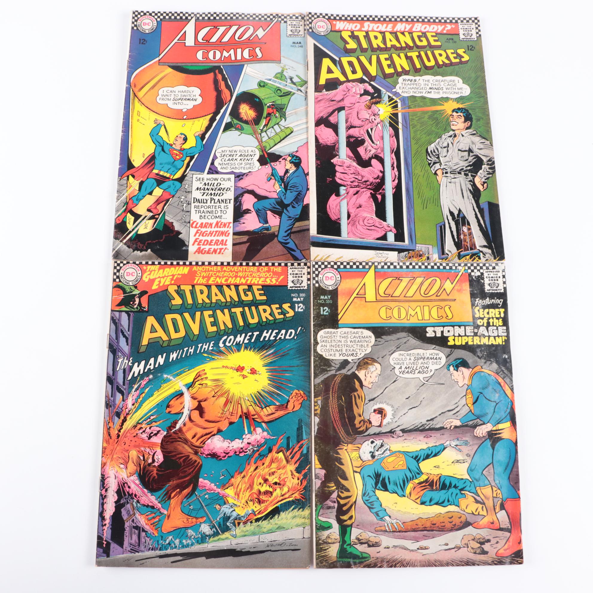 "Wonder Woman", "Action Comics", "Superboy" and More Comic Books