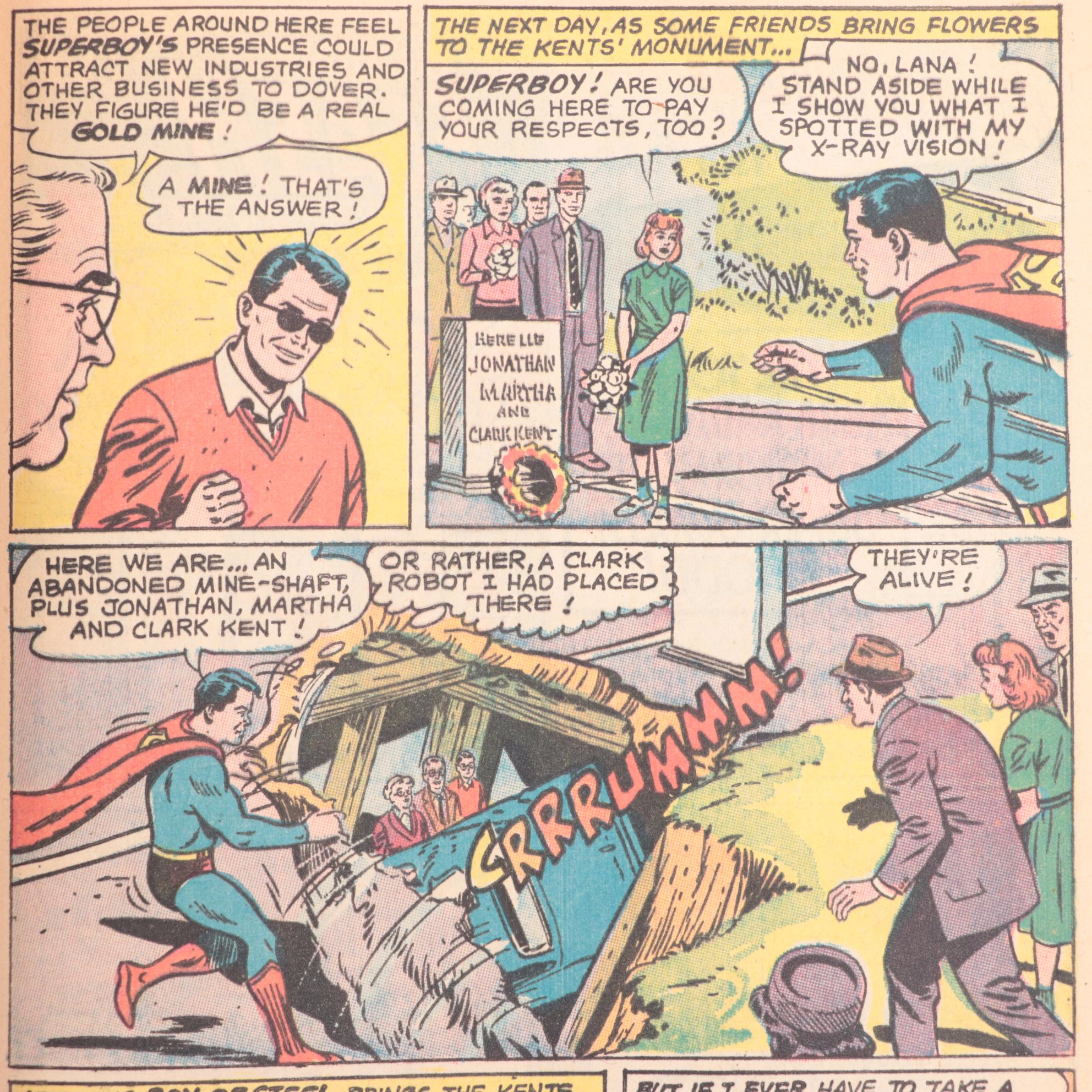 "Wonder Woman", "Action Comics", "Superboy" and More Comic Books