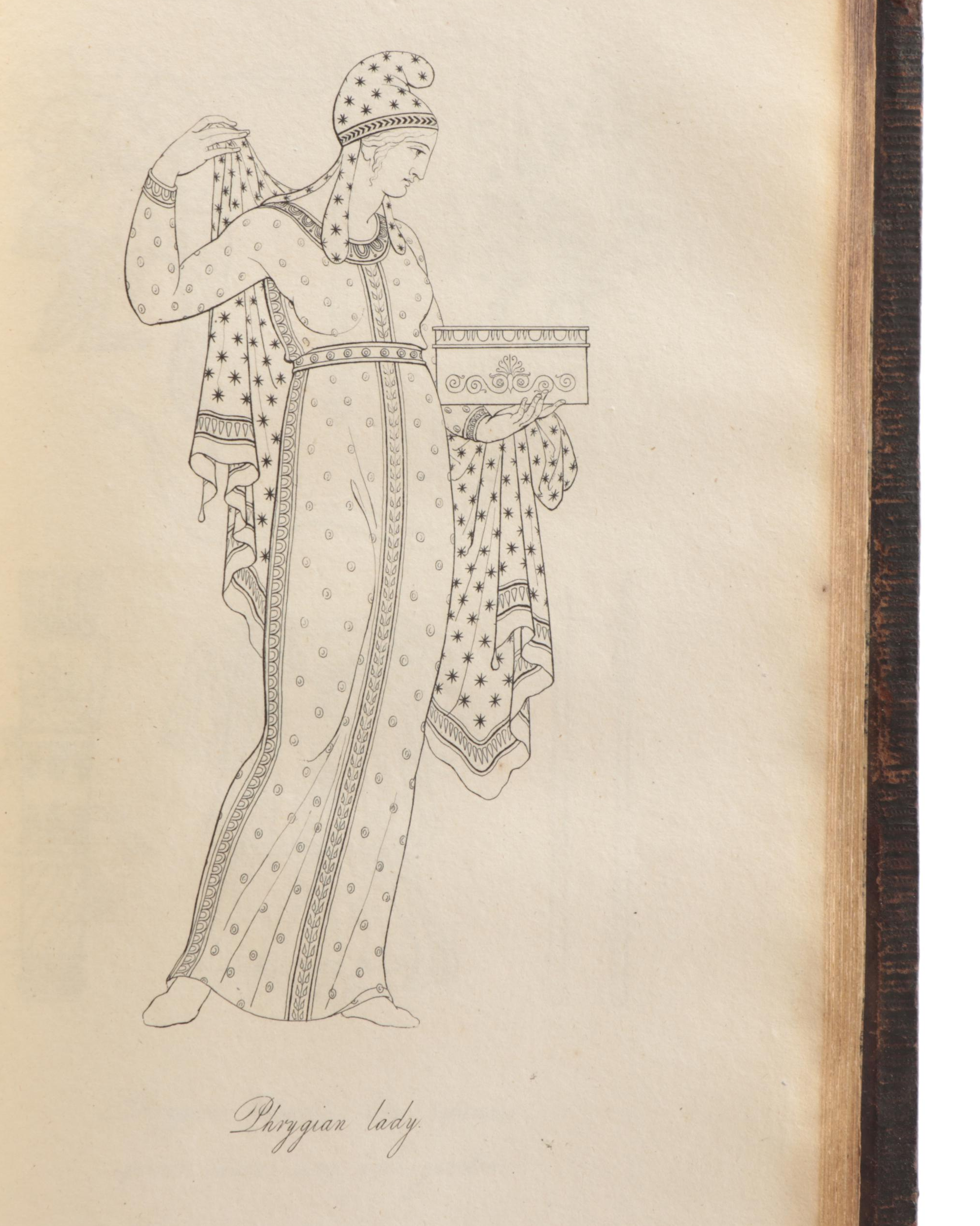 "Costume of the Ancients" Complete Two-Volume Set by Thomas Hope, 1812