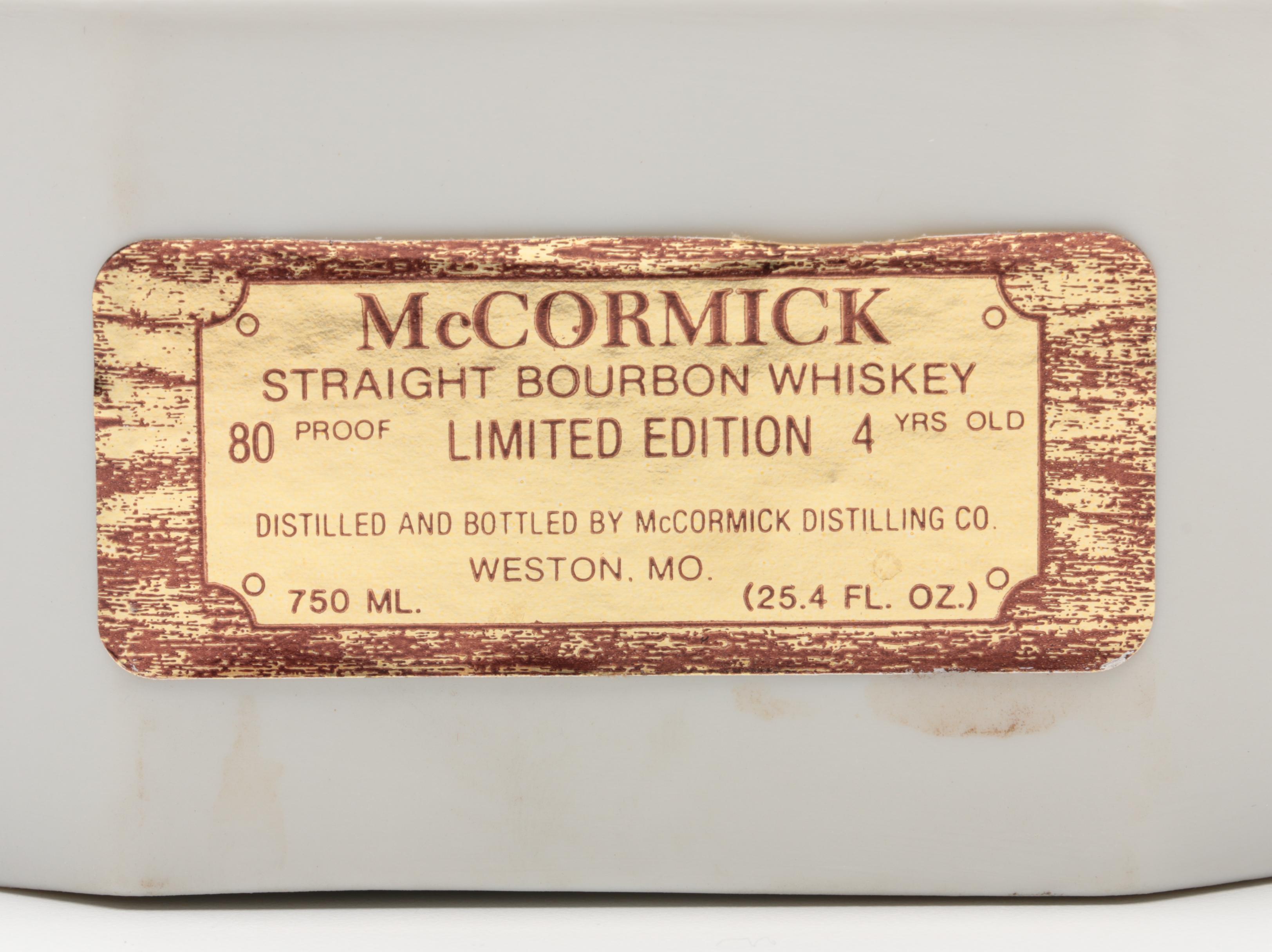 Marilyn Monroe "The Seven Year Itch" McCormick Bourbon Ceramic Decanter, 1983