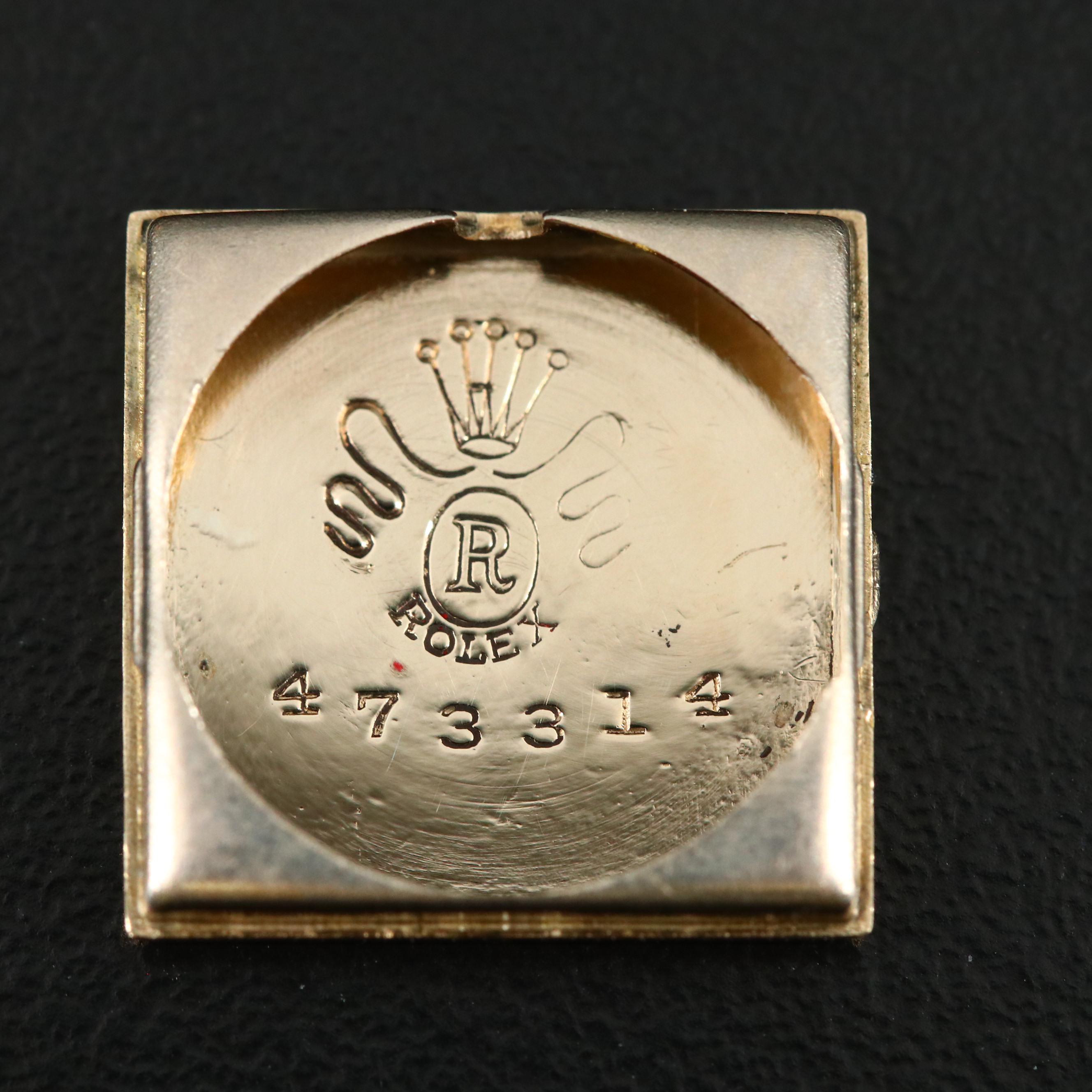 1959 Rolex 14K Yellow Gold Stem Wind Watch