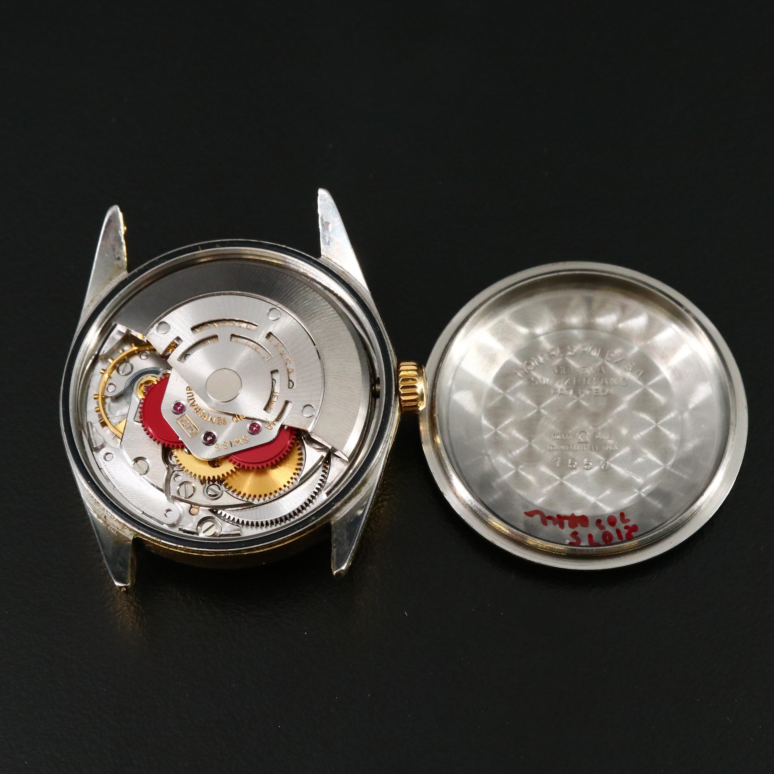 1973 Rolex Date Gold Shell Automatic Watch