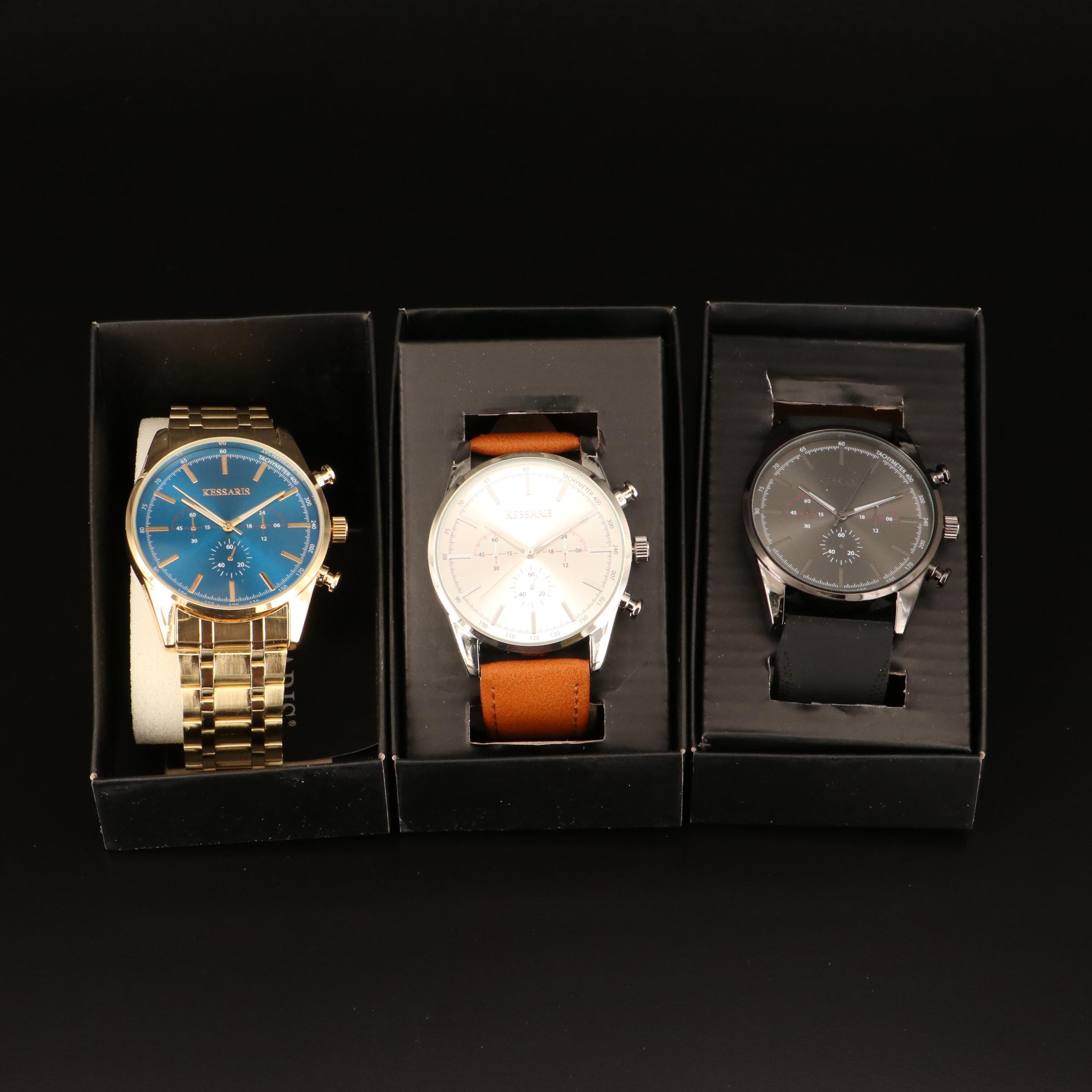 Collection of Kessaris Quartz Watches