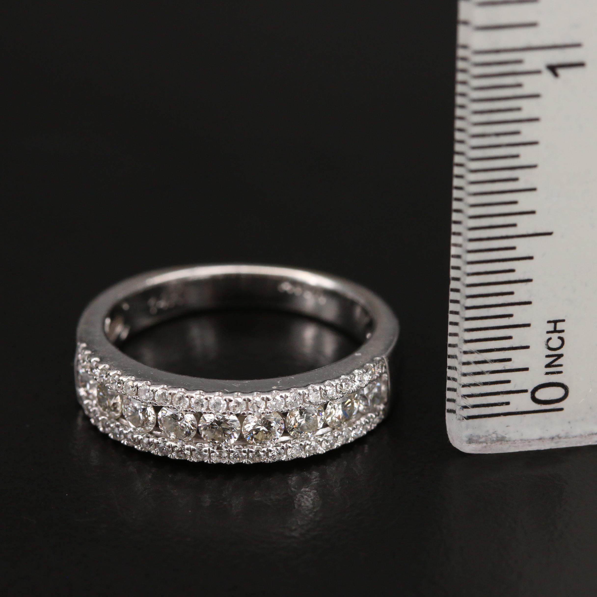 14K Diamond Band