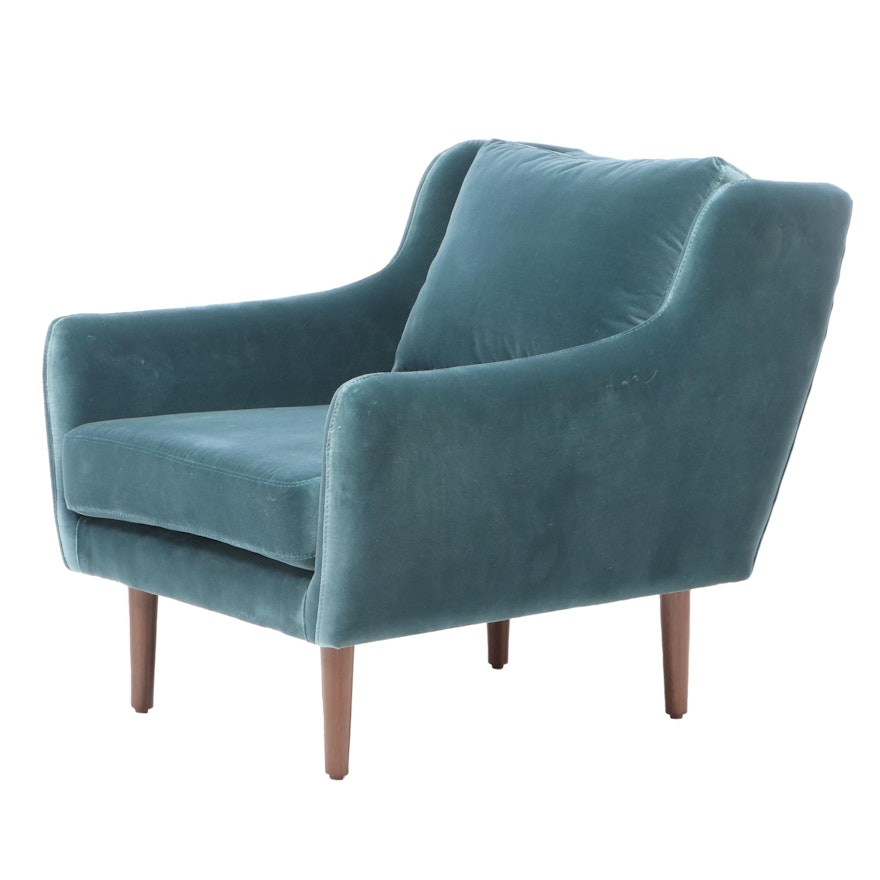 Article "Matrix Pacific Blue" Modernist Style Lounge Chair