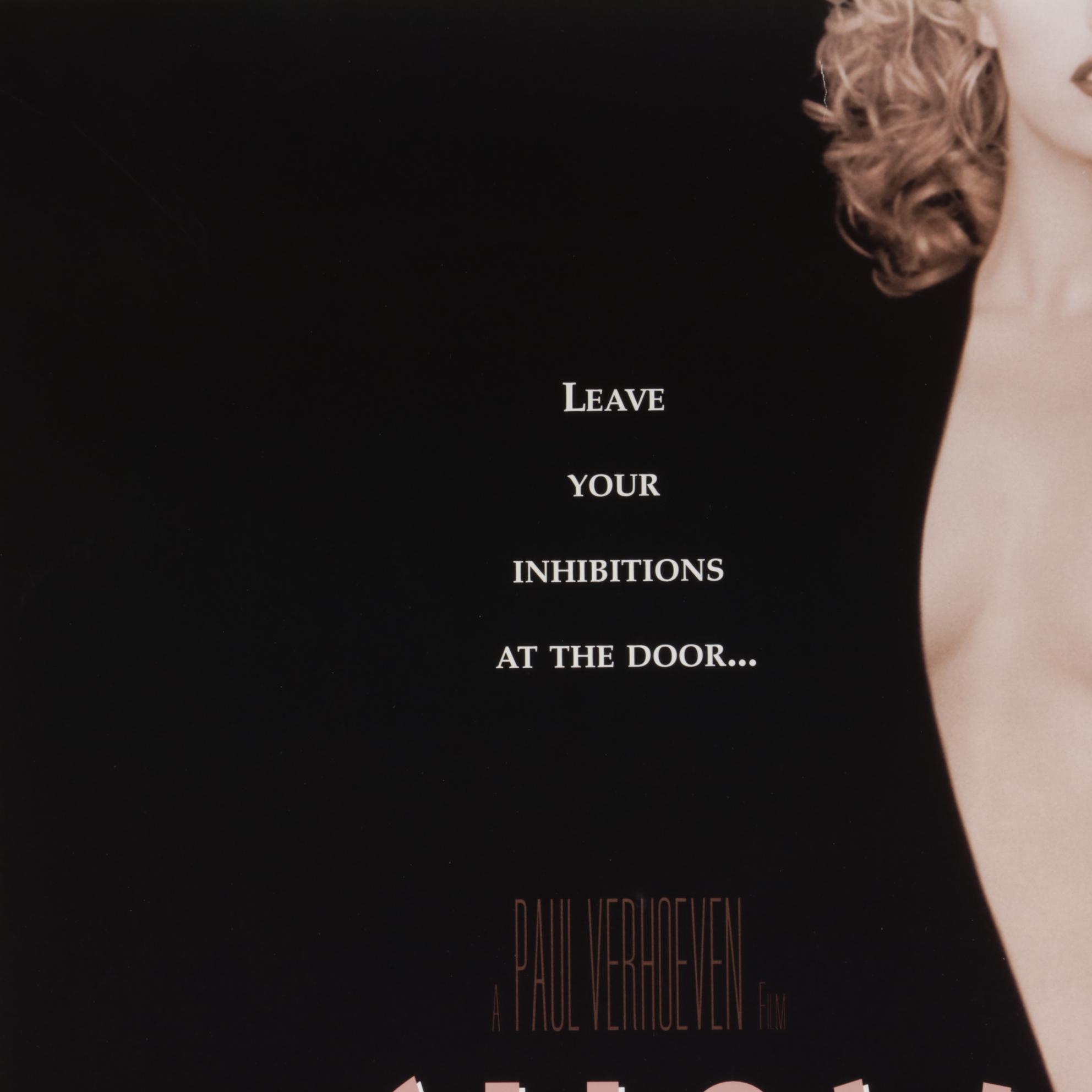 "Showgirls" Offset Lithograph Theatrical One Sheet Movie Poster, 1995