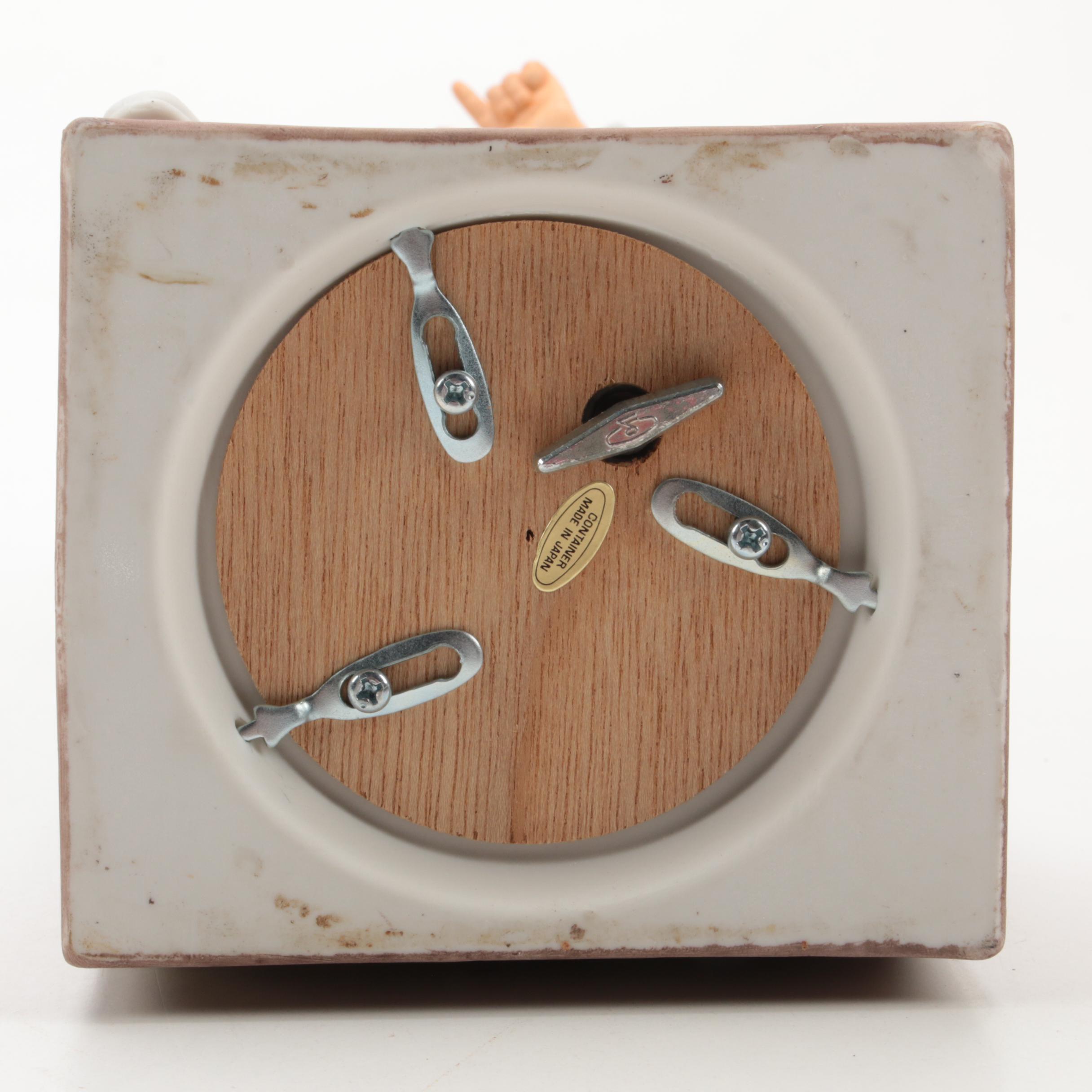 Elvis Presley "Sincerely '77" McCormick Bourbon Ceramic Musical Decanter