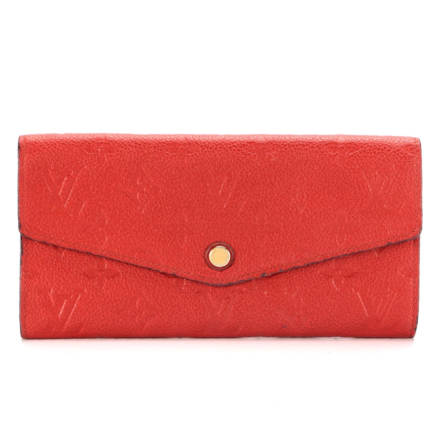 Louis Vuitton Curieuse Wallet in Monogram Empreinte Leather