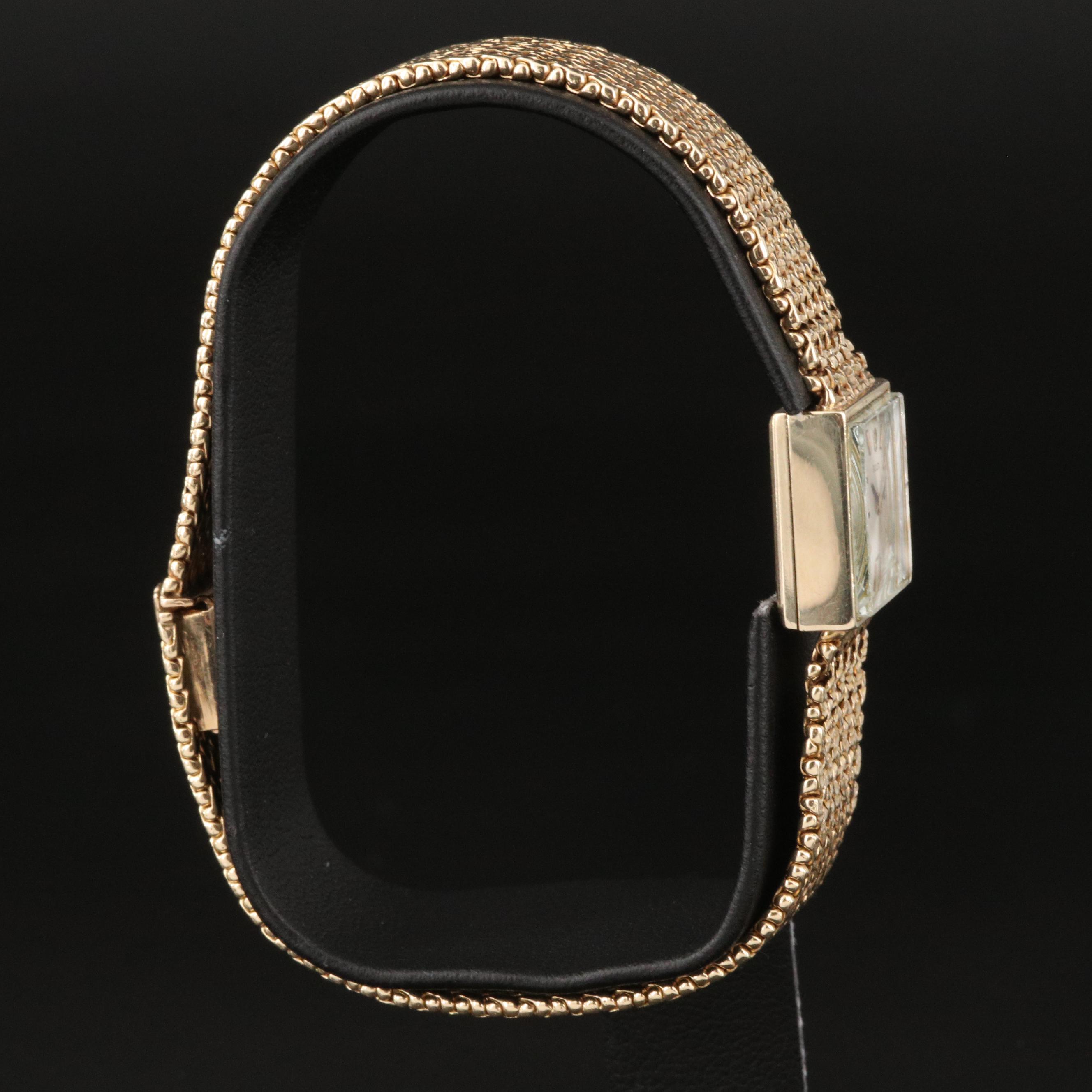 1959 Rolex 14K Yellow Gold Stem Wind Watch