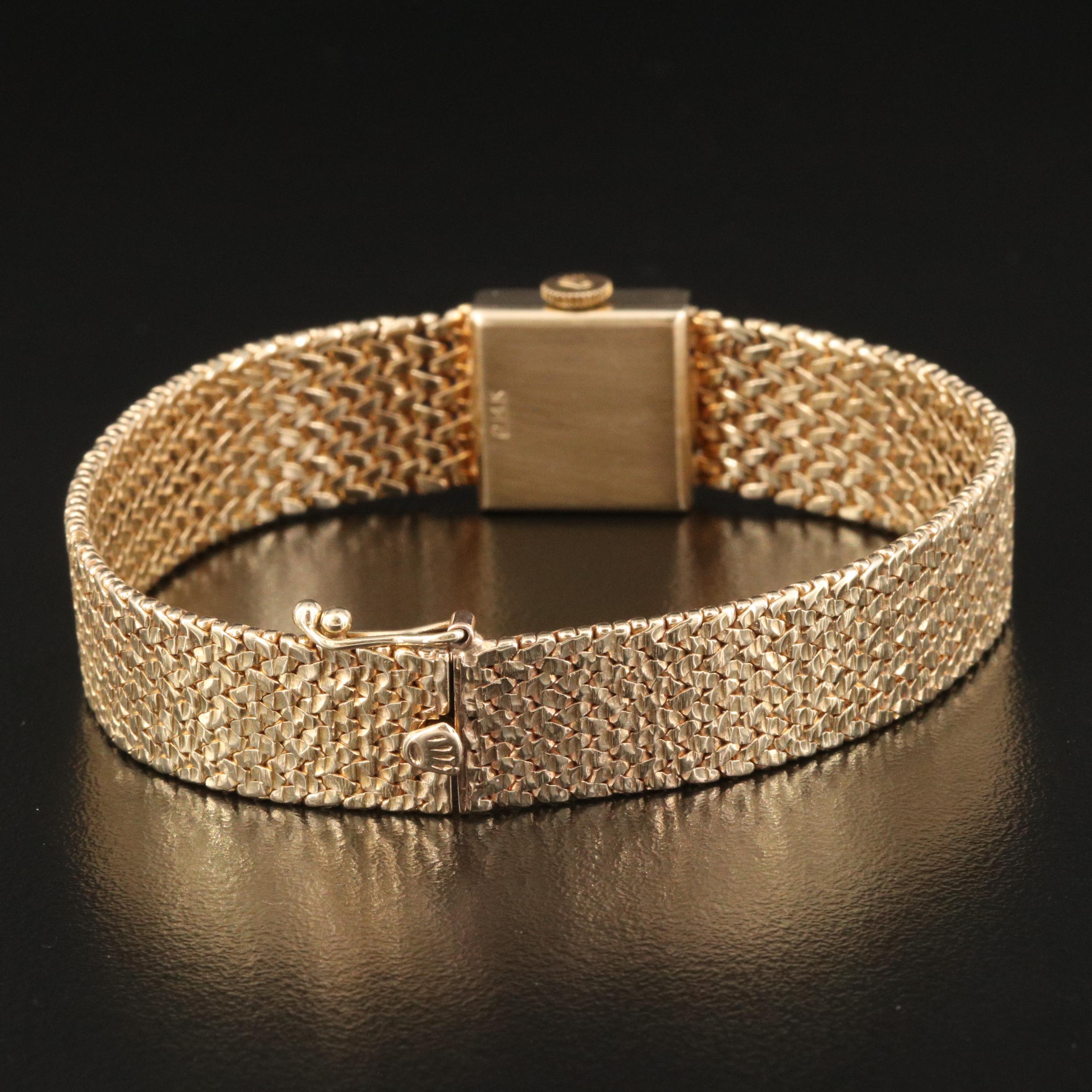 1959 Rolex 14K Yellow Gold Stem Wind Watch