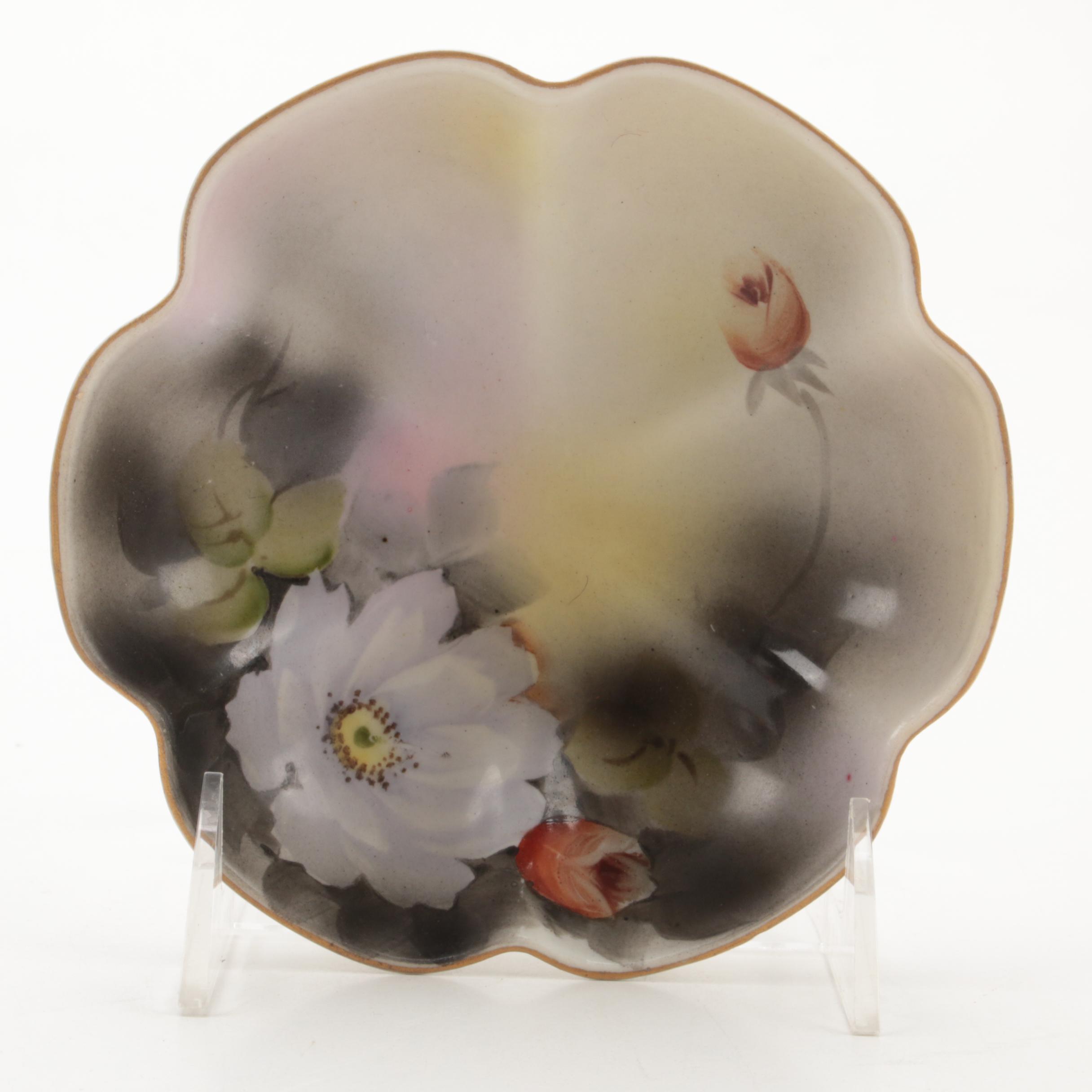 Haviland Limoges Porcelain Box with Other Limoges and Noritake Porcelain