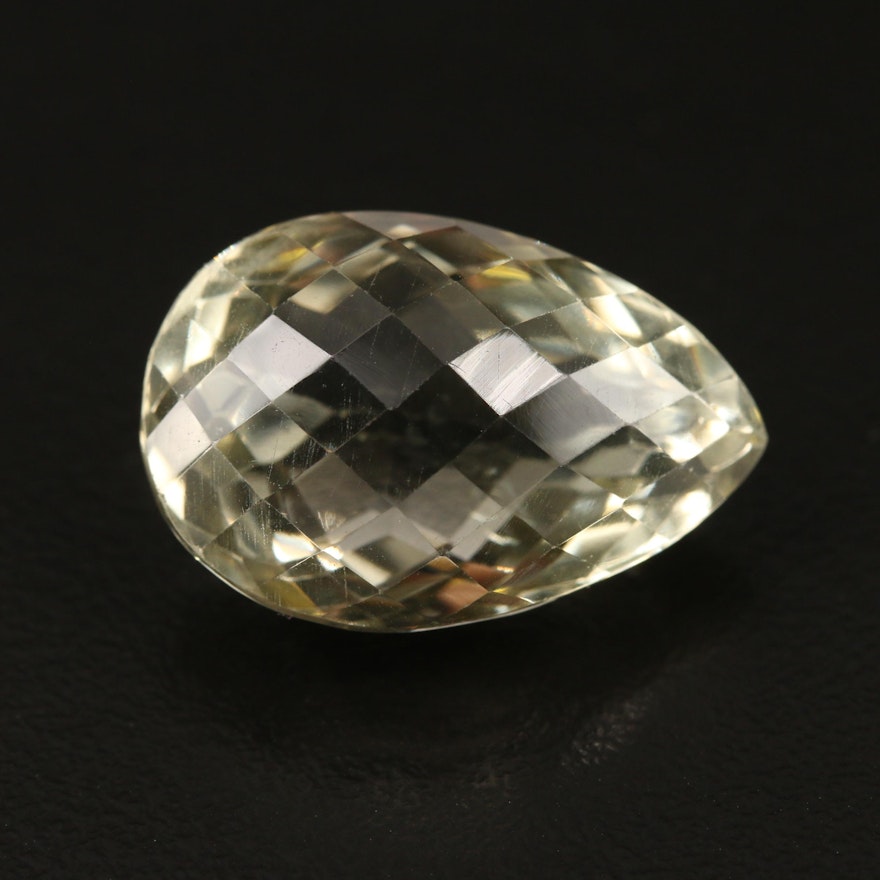 Loose 22.19 CT Prasiolite