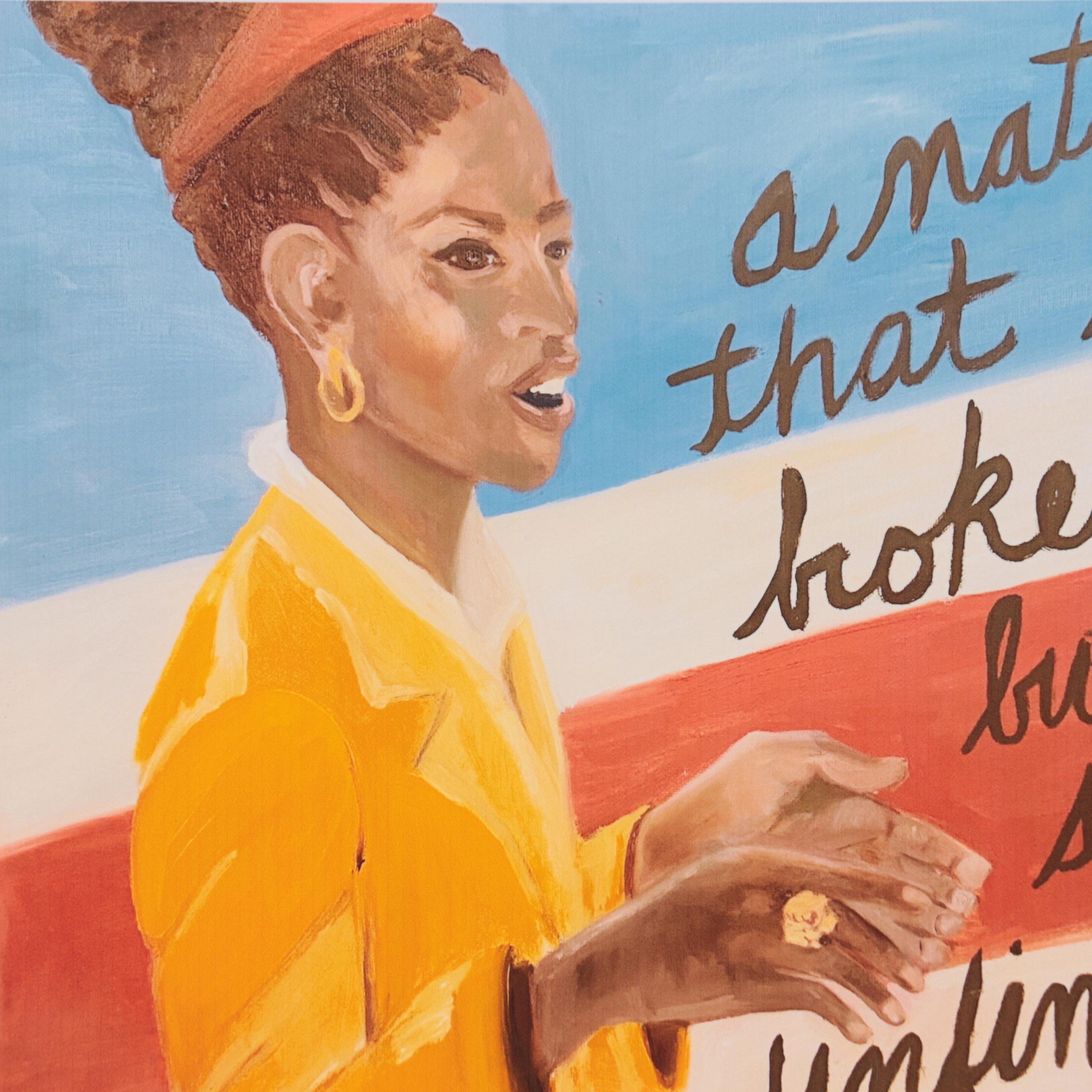 Rebecca Ison Giclée "Simply Unfinished," 21st Century