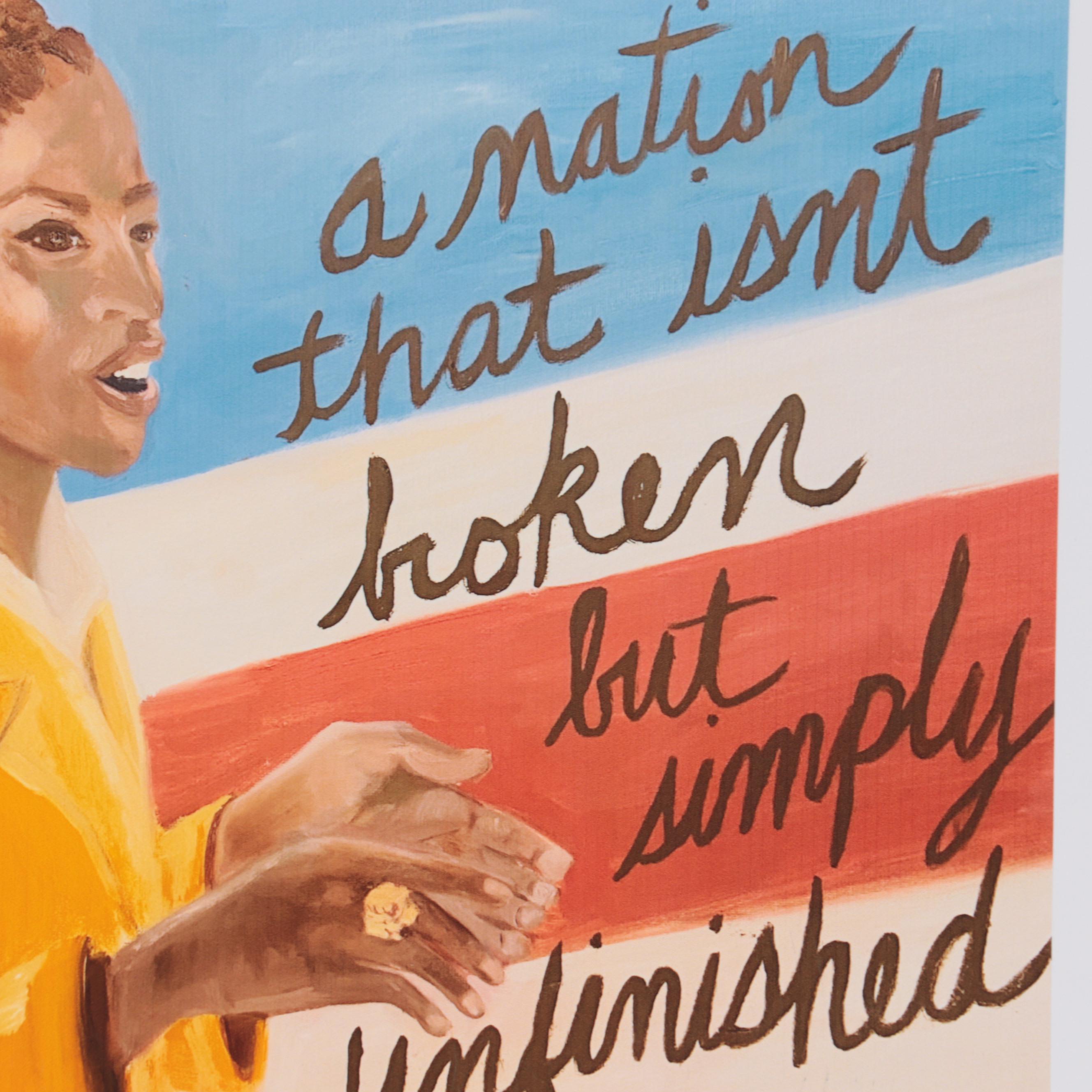 Rebecca Ison Giclée "Simply Unfinished," 21st Century