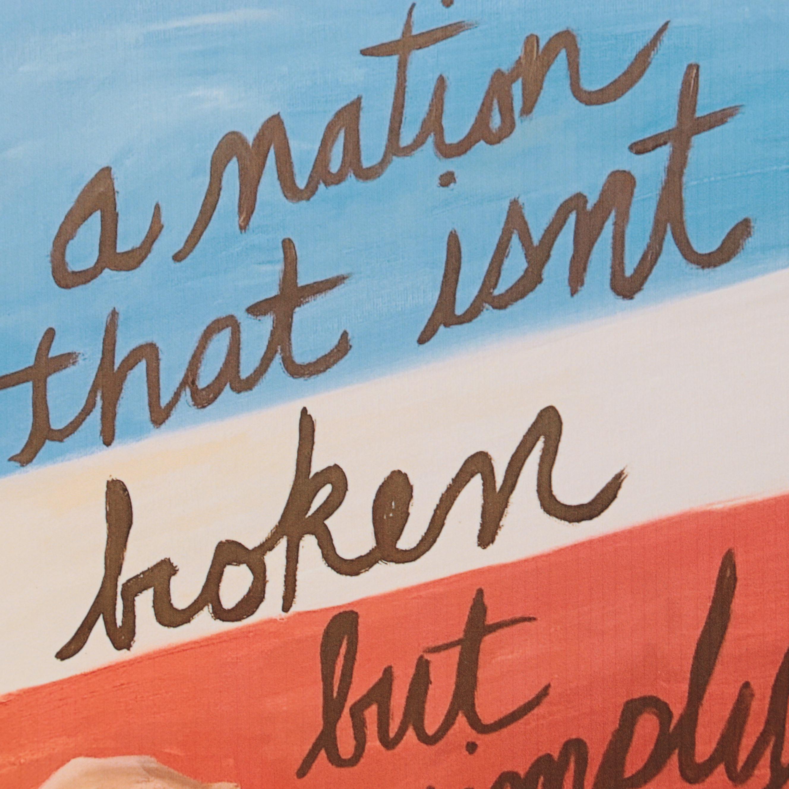 Rebecca Ison Giclée "Simply Unfinished," 21st Century