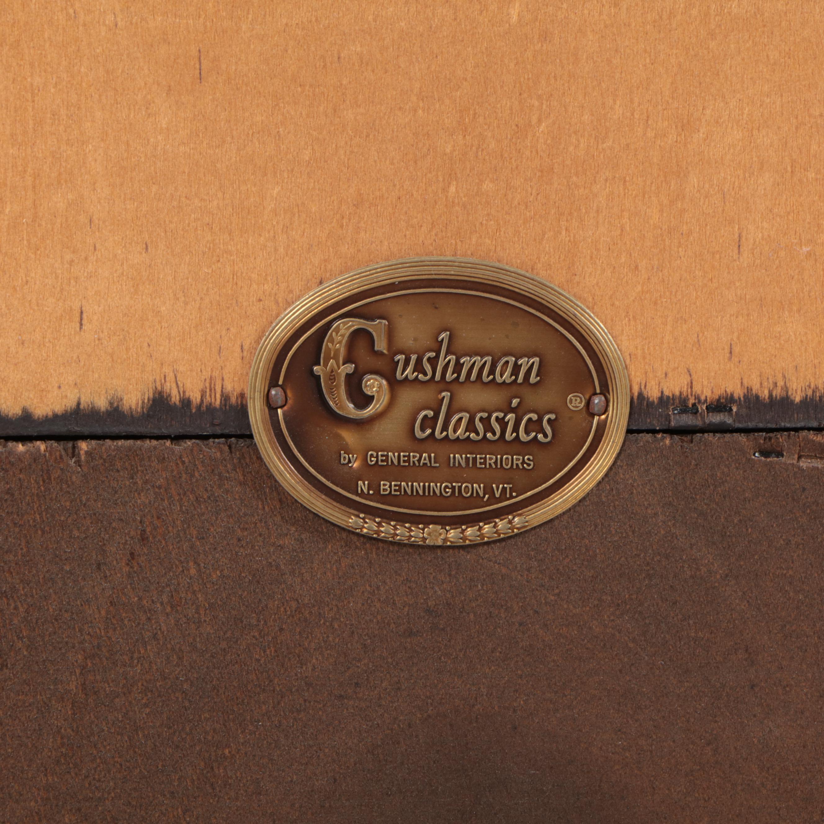 Cushman Classics Oak Illuminated China Cabinet, circa 1970