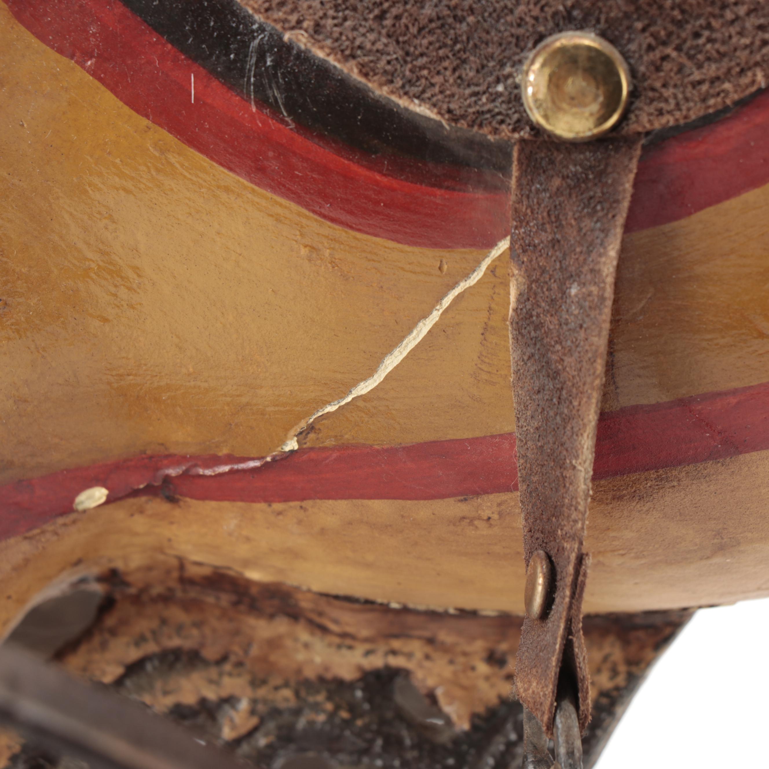 Victorian Wooden Horse Velocipede Tricycle, 19th Century