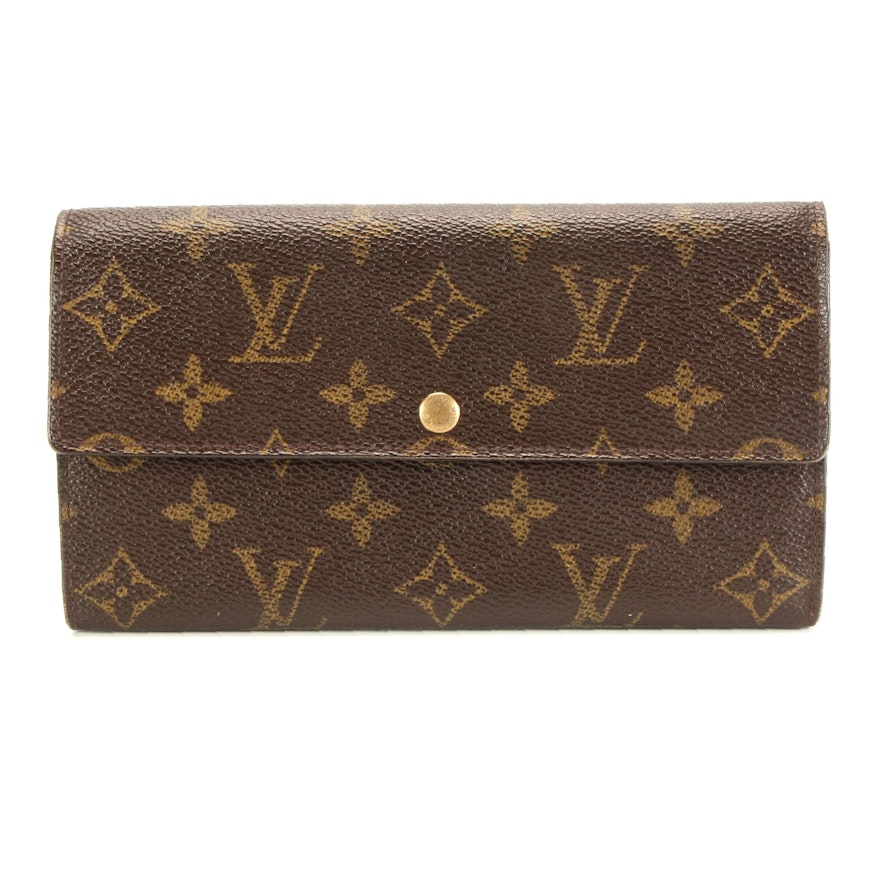 Louis Vuitton Pochette Porte-Monnaie NM Wallet in Monogram Canvas