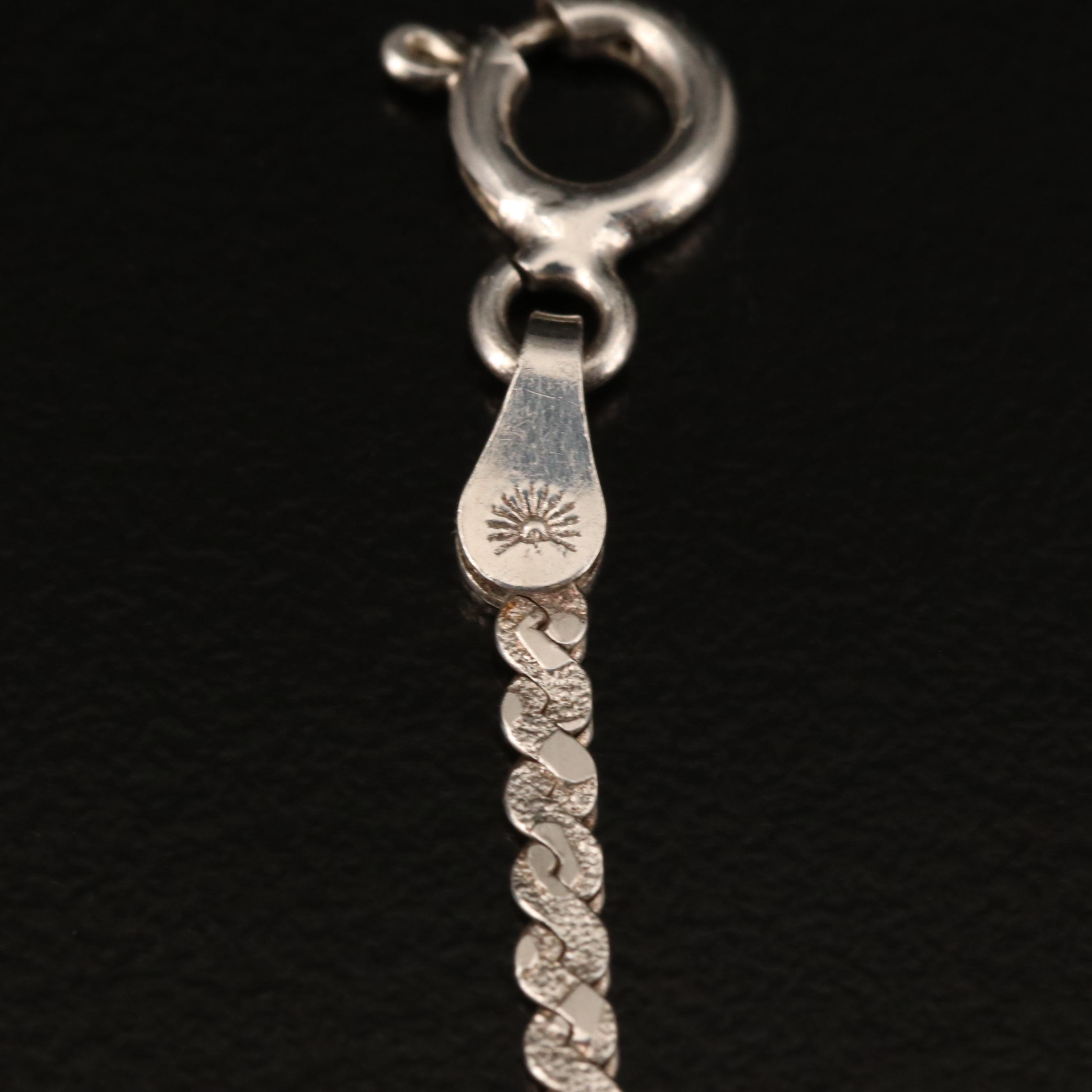 Sterling Bracelets Including Black Onyx and Mother of Pearl