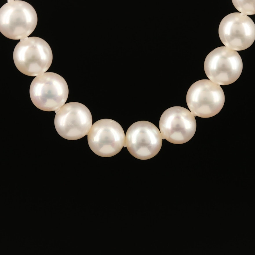 14K Pearl Necklace