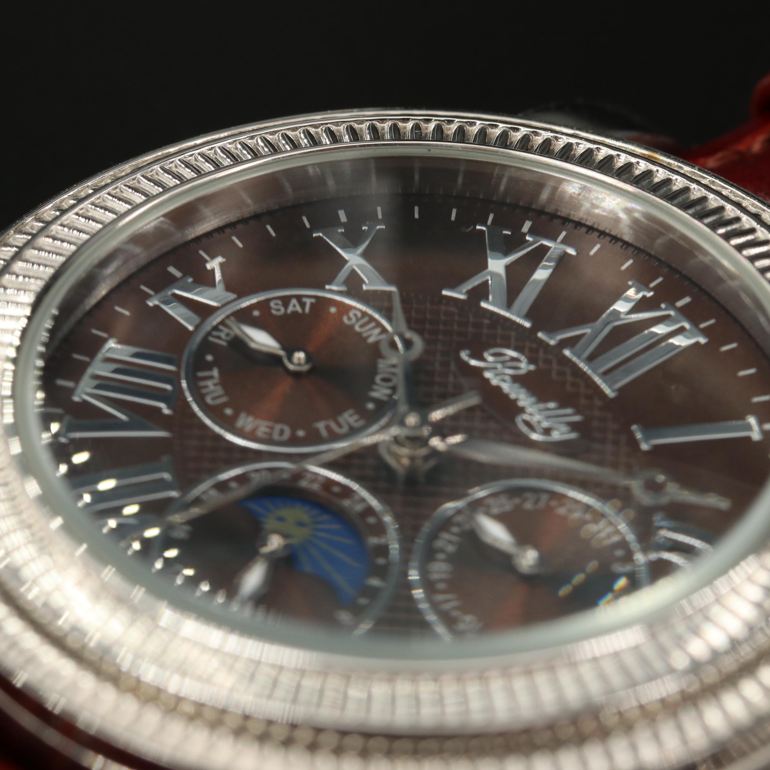 Romilly Stainless Steel Multifunction Automatic Watch