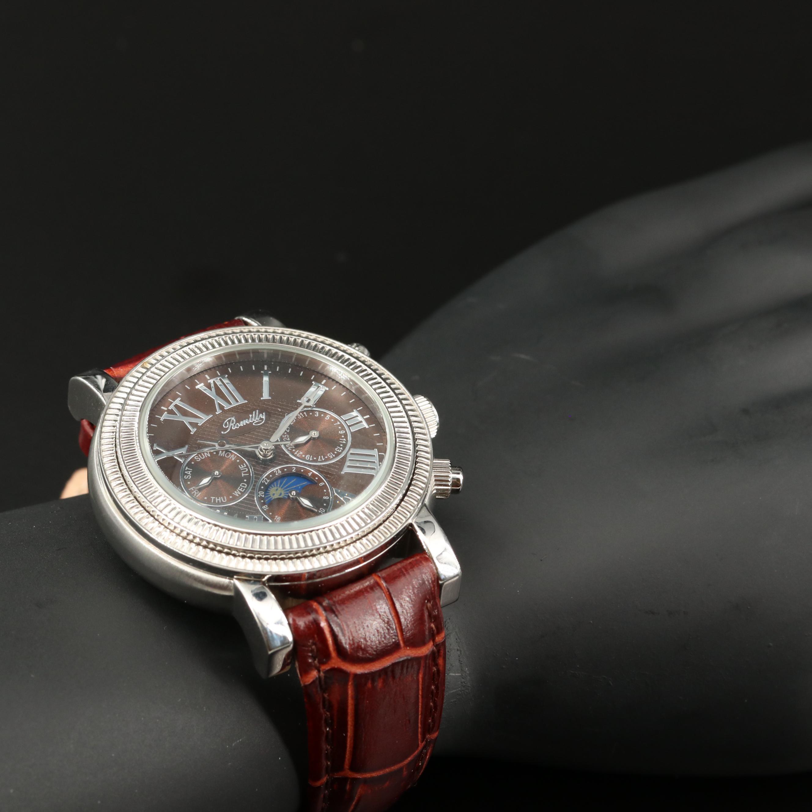 Romilly Stainless Steel Multifunction Automatic Watch