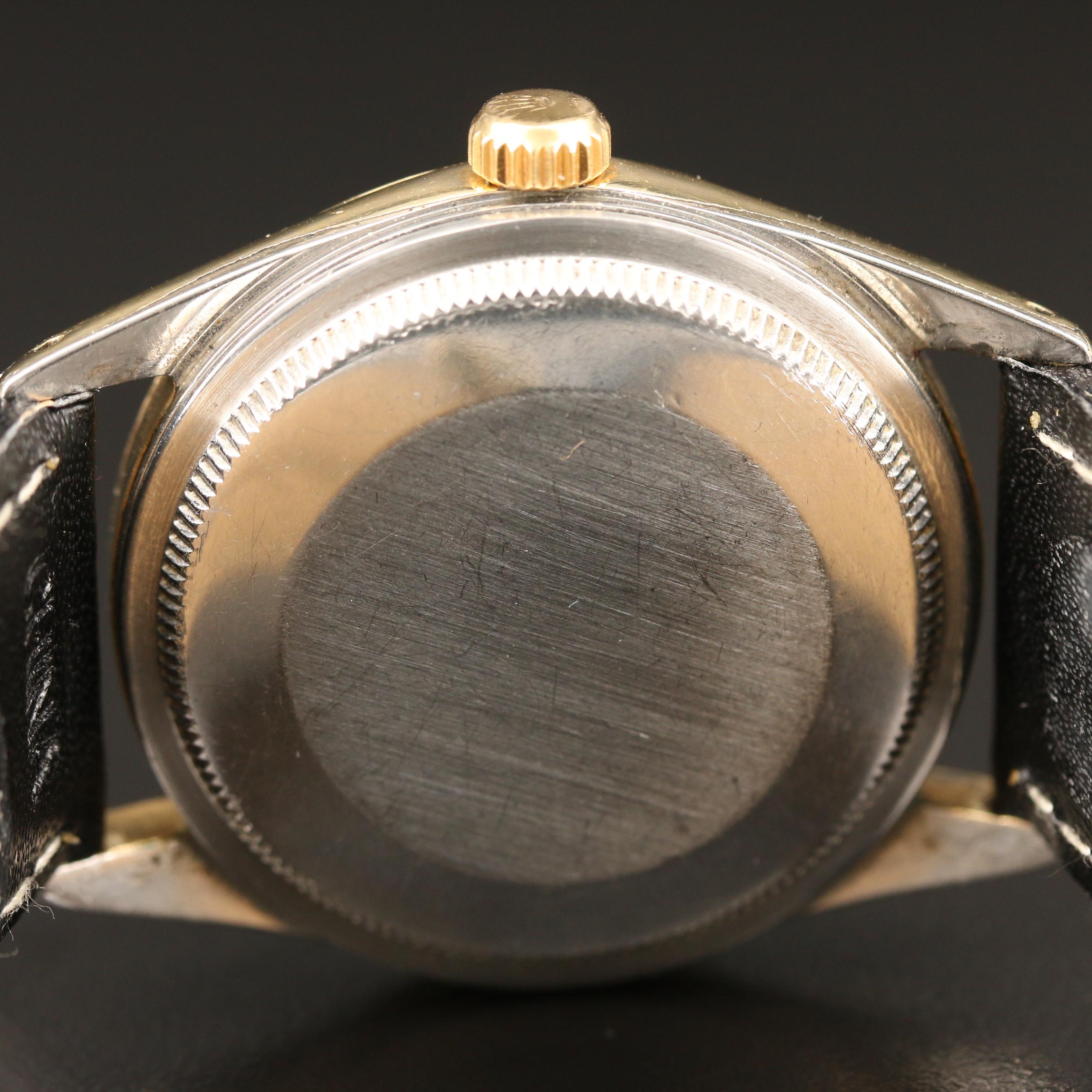 1973 Rolex Date Gold Shell Automatic Watch