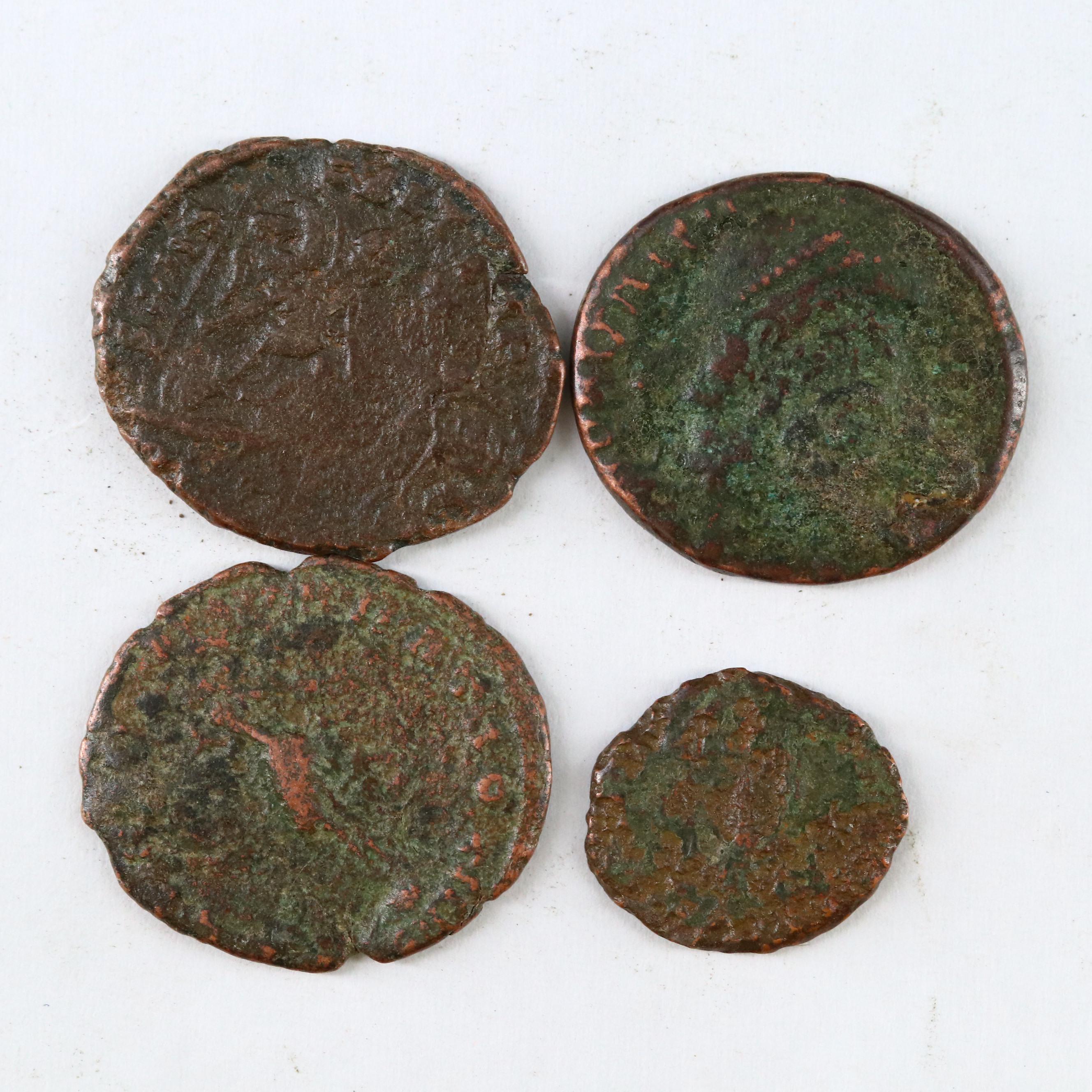 70 Uncleaned Ancient Roman Coins