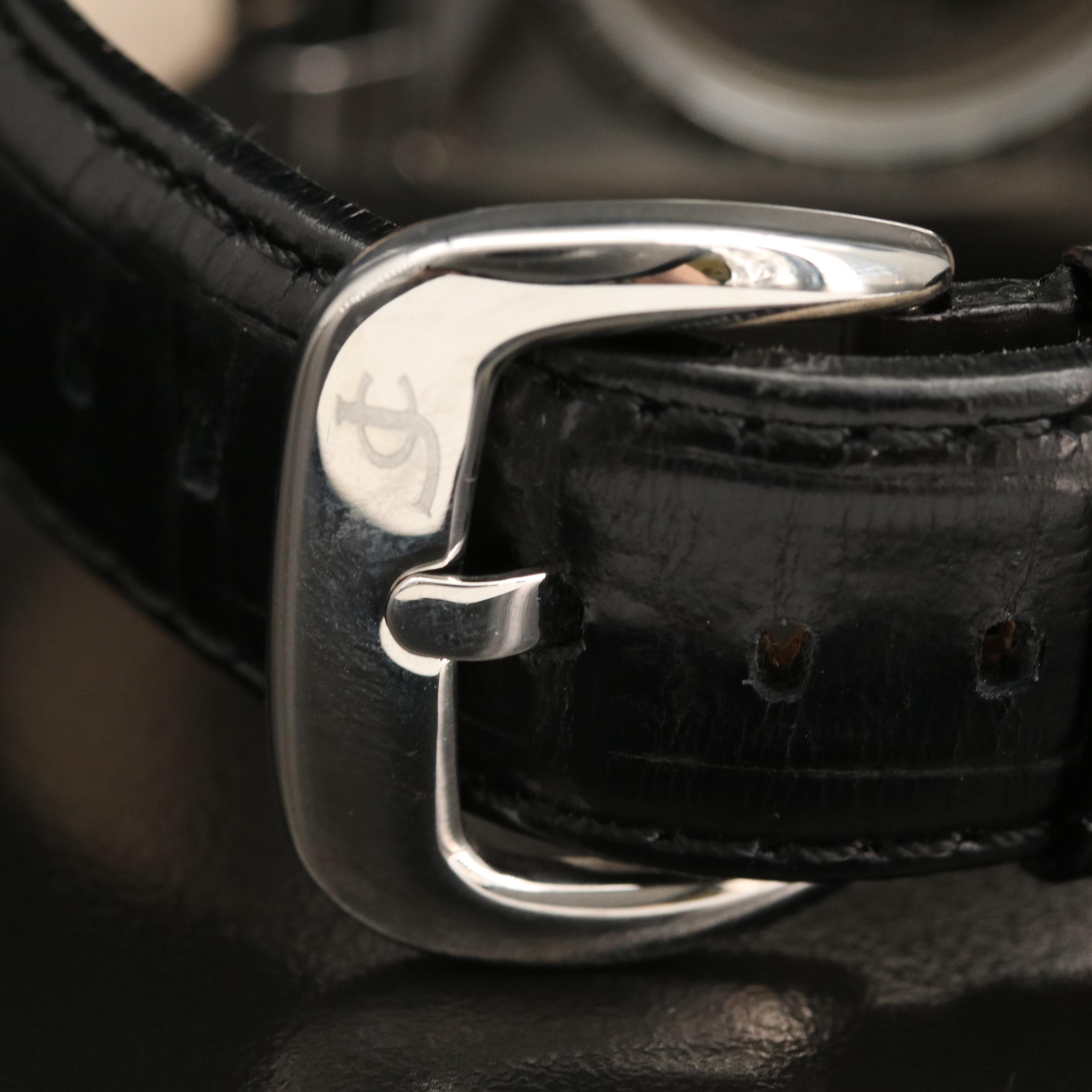 Jacot Triple Calendar Stainless Steel Automatic Watch