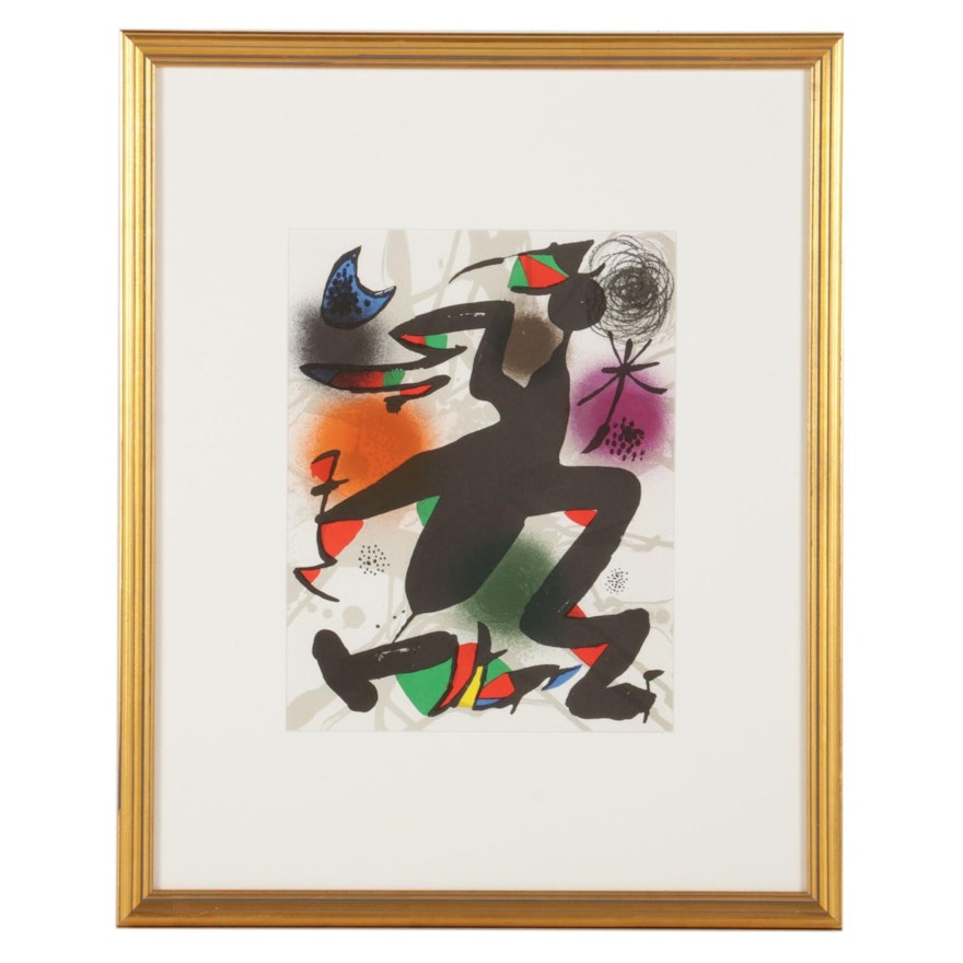 Joan Miró Color Lithograph from "Lithographs III"