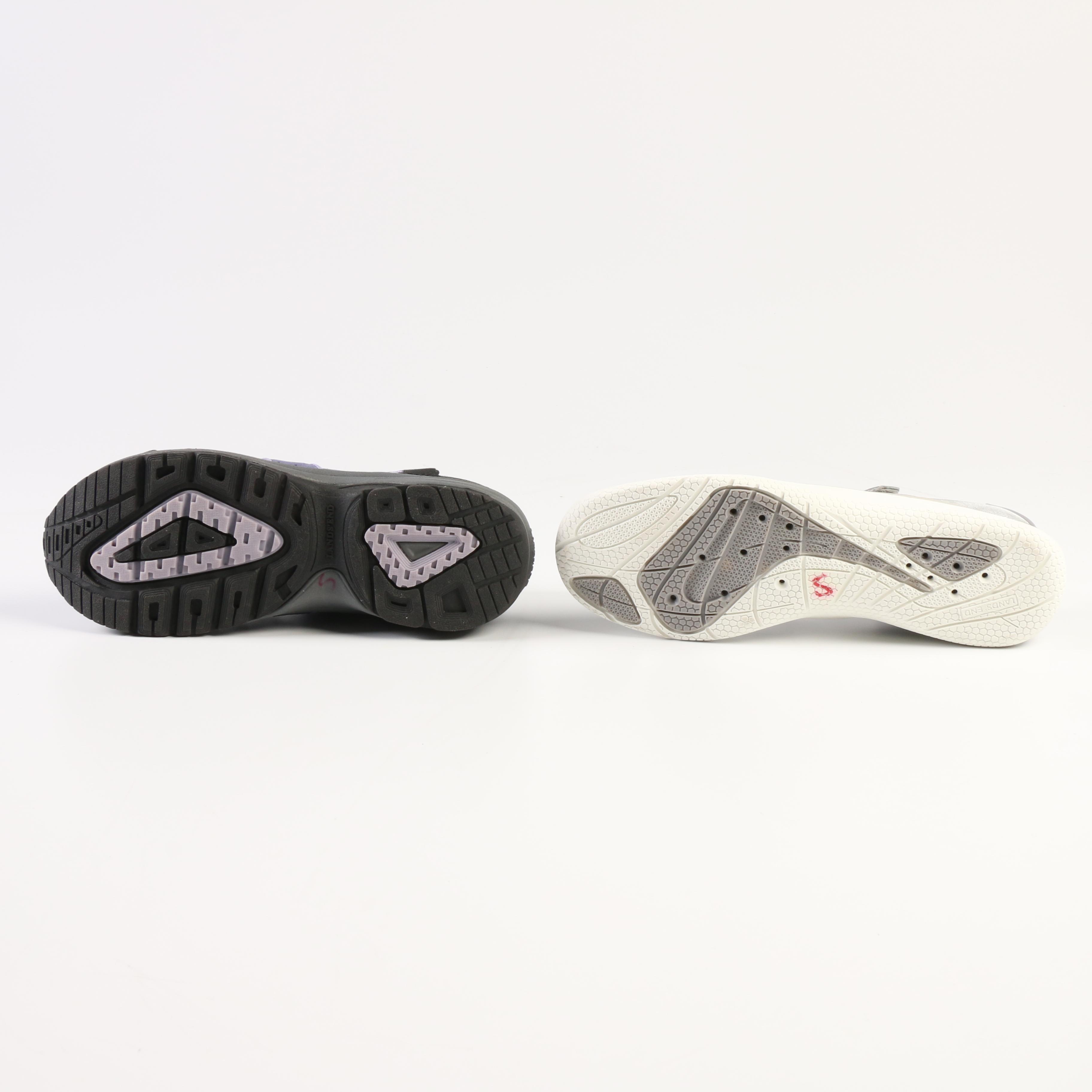 Lands' End Trekker and Mary Janes Water Shoes