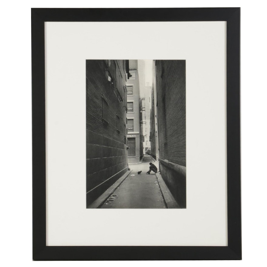 Henri Cartier-Bresson Rotogravure "New York, 1947, Solitude Downtown," 1952