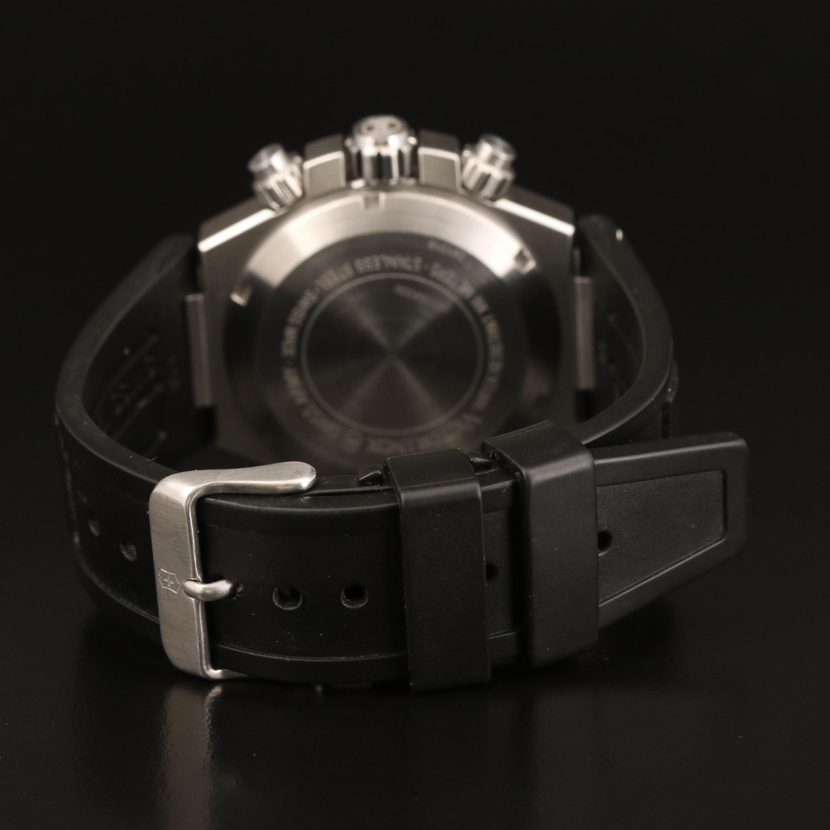 Victorinox Swiss Army Convoy Chrono Stainless Steel Quartz Watch