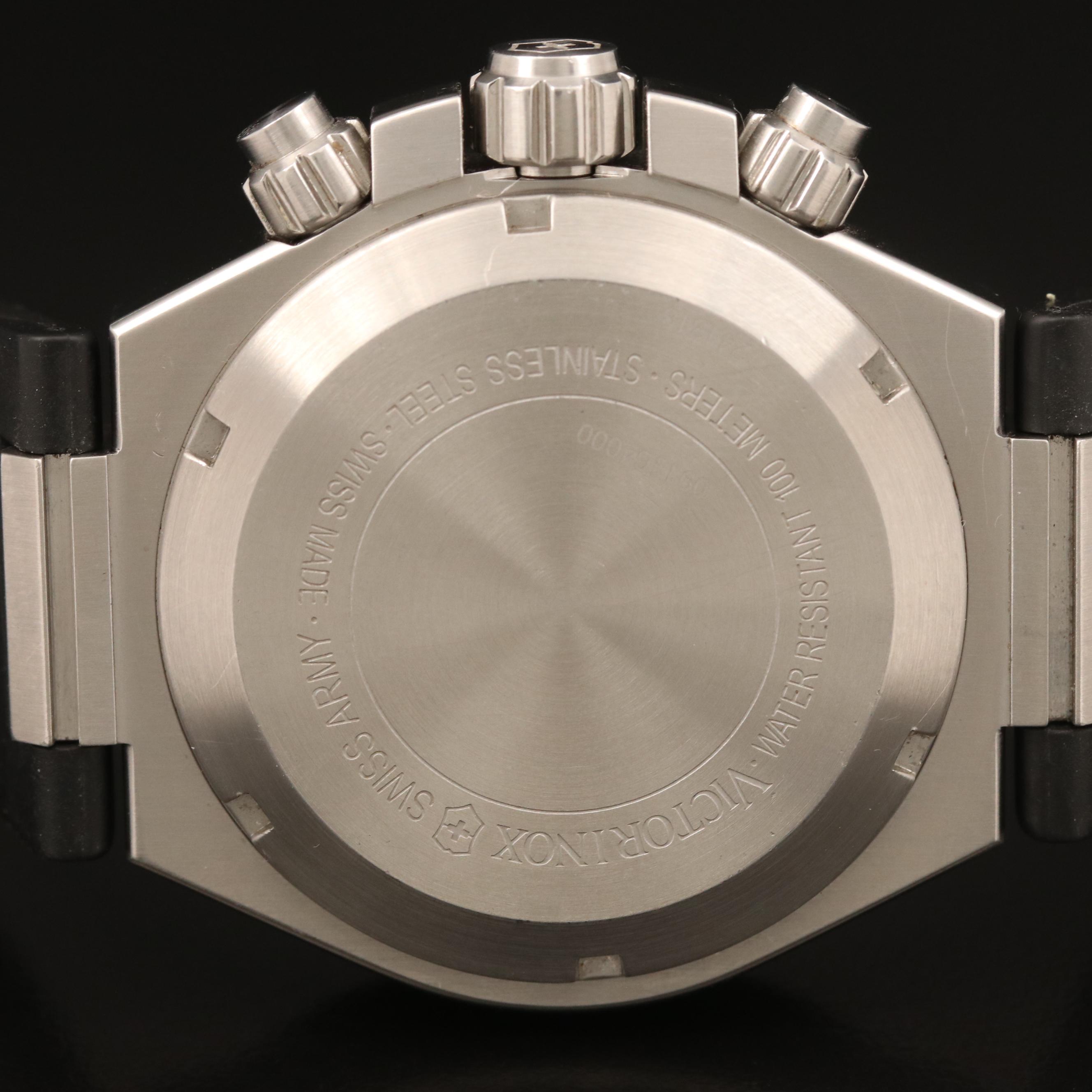 Victorinox Swiss Army Convoy Chrono Stainless Steel Quartz Watch