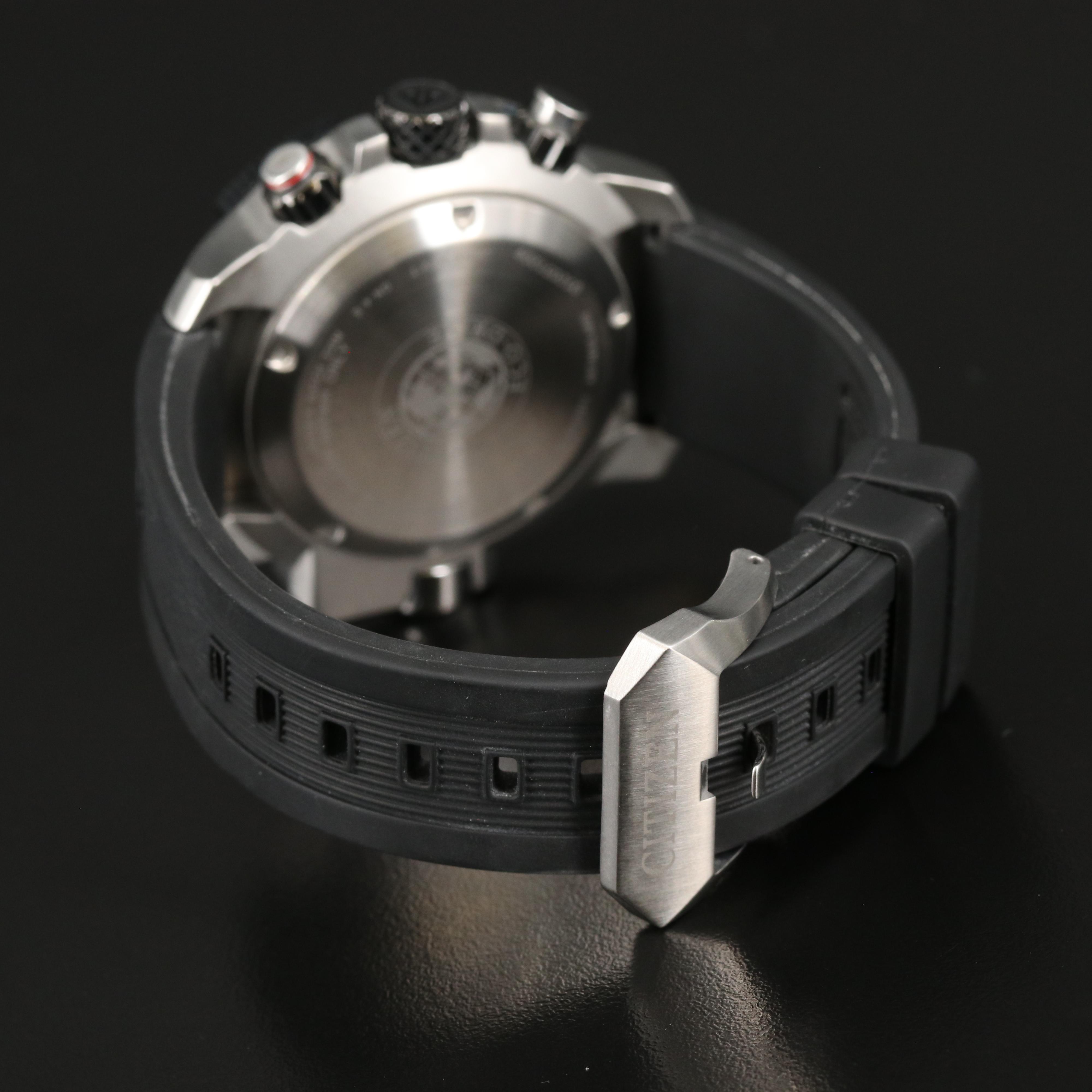 Citizen Promaster Aqualand Stainless Steel Eco - Drive Watch